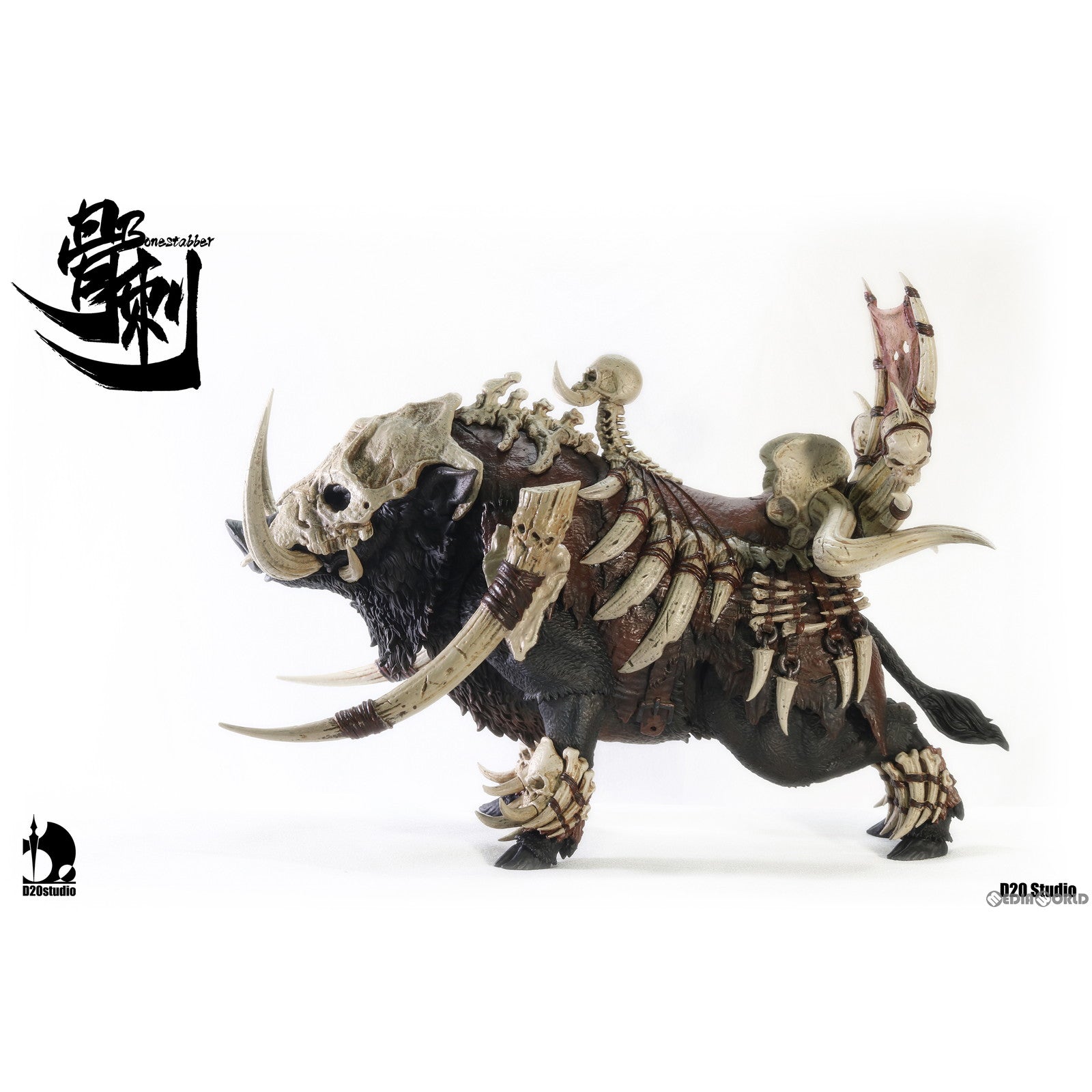 【新品即納】[FIG] バトルボー 骨刺(ボーンスタバー) ブラック 1/12 完成品 可動フィギュア D20studio(D20スタジオ) (20230121)