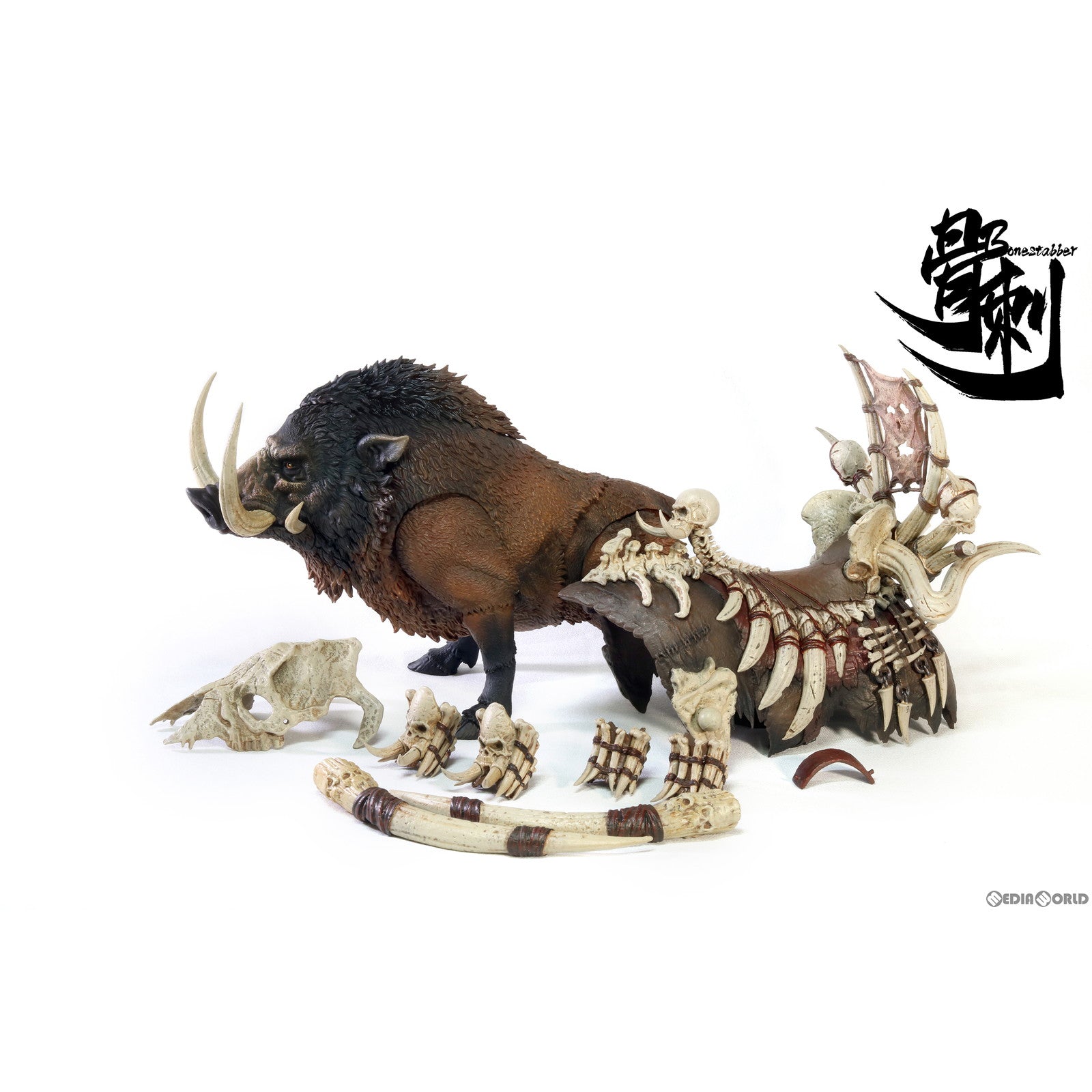 【新品即納】[FIG] バトルボー 骨刺(ボーンスタバー) ブラウン 1/12 完成品 可動フィギュア D20studio(D20スタジオ) (20230121)