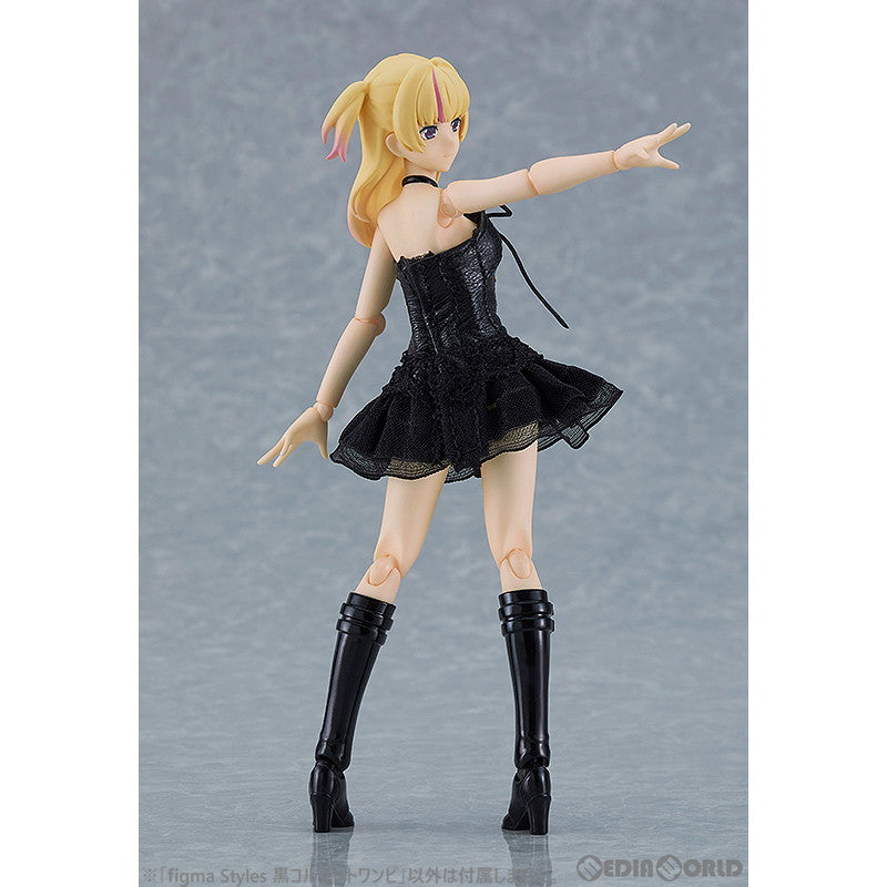 【新品即納】[FIG] figma Styles(フィグマ スタイルズ) 黒コルセットワンピ フィギュア用アクセサリ マックスファクトリー(20230629)