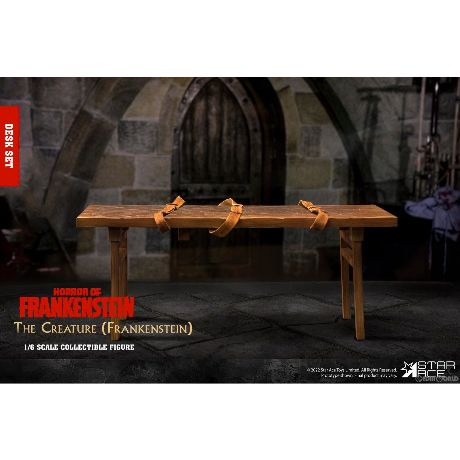 【新品即納】[FIG] フランケンシュタイン 実験台 セット The Horror of Frankenstein(フランケンシュタインの恐怖) 1/6 フィギュア用アクセサリ スターエーストイズ/エクスプラス(20230331)