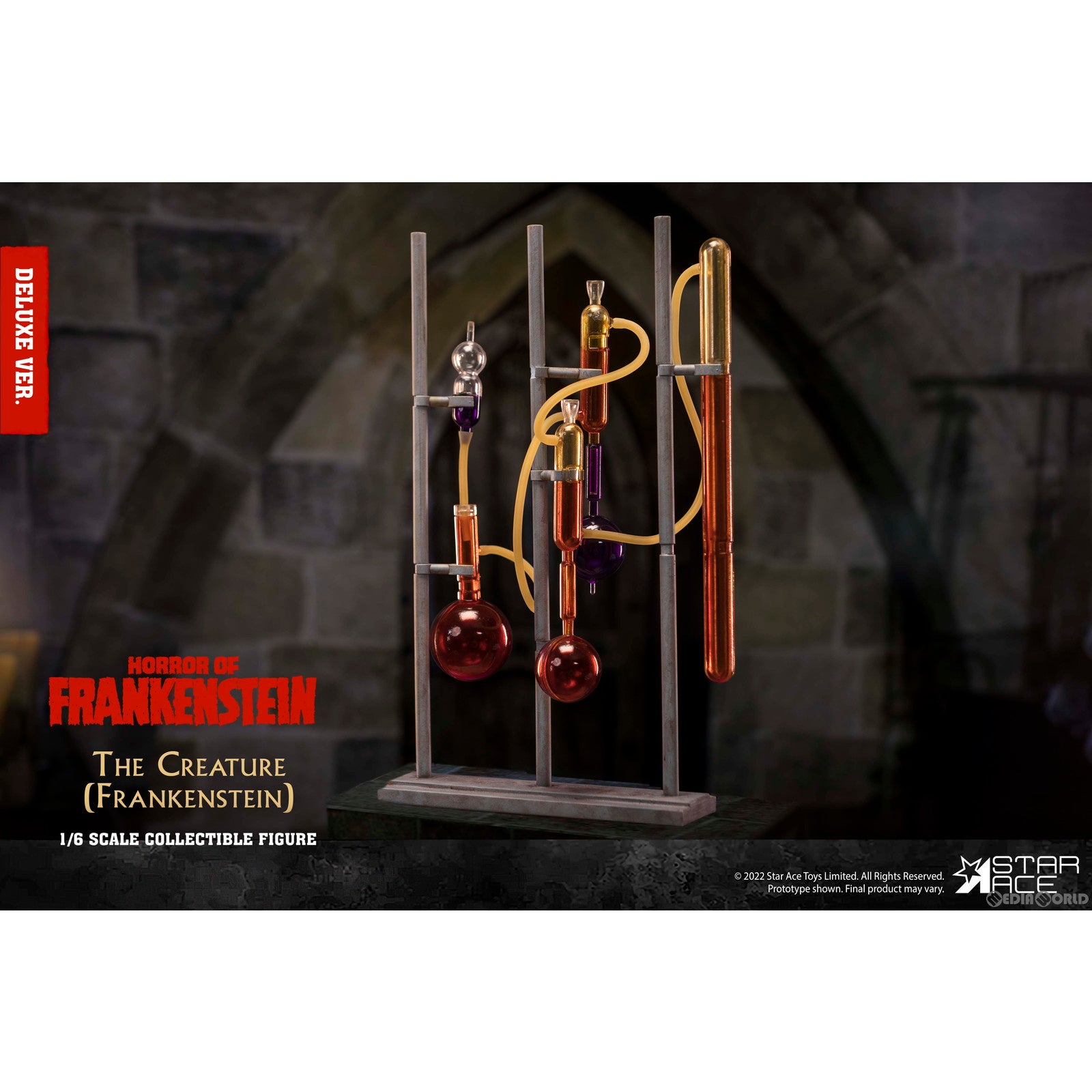 【新品即納】[FIG] フランケンシュタイン デラックスVer. The Horror of Frankenstein(フランケンシュタインの恐怖) 1/6 コレクタブルアクションフィギュア スターエーストイズ/エクスプラス(20230331)