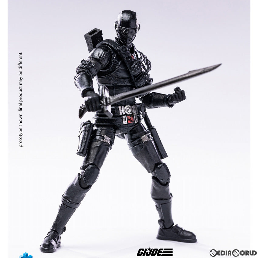 【新品即納】[FIG] エクスクイジット ミニ スネークアイズ G.I.Joe(G.I.ジョー) 1/18 アクションフィギュア(EMG0121) ハイヤトイズ(20230531)