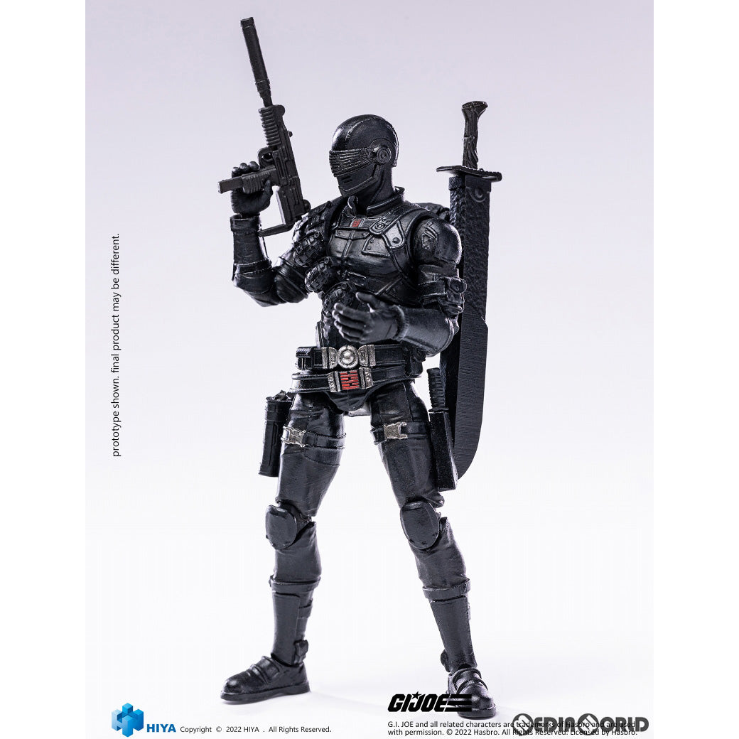 【新品即納】[FIG] エクスクイジット ミニ スネークアイズ G.I.Joe(G.I.ジョー) 1/18 アクションフィギュア(EMG0121) ハイヤトイズ(20230531)