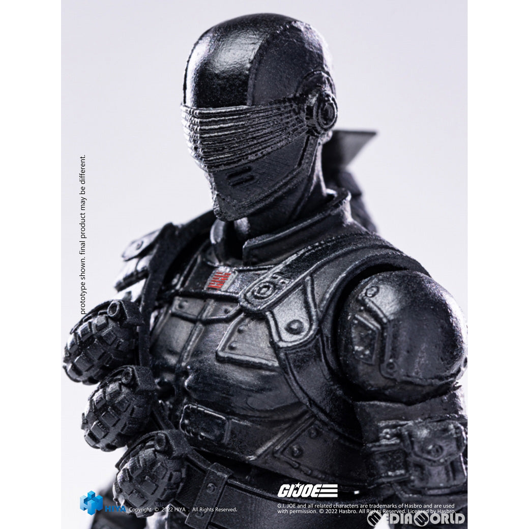 【新品即納】[FIG] エクスクイジット ミニ スネークアイズ G.I.Joe(G.I.ジョー) 1/18 アクションフィギュア(EMG0121) ハイヤトイズ(20230531)