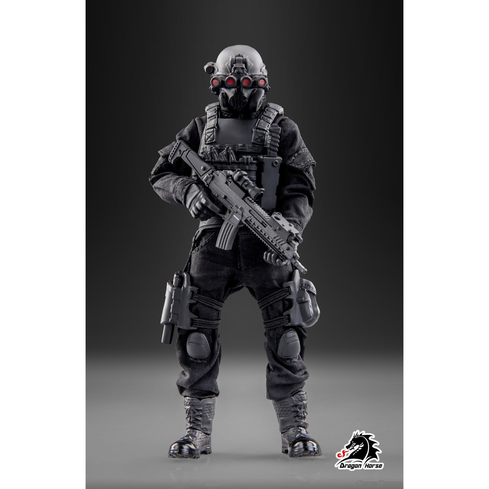 【新品即納】[FIG] SCP財団シリーズ 機動部隊Alpha-1 レッド・ライト・ハンド 1/12 完成品 可動フィギュア(DH-S001) Dragon Horse(ドラゴンホース) (20230223)