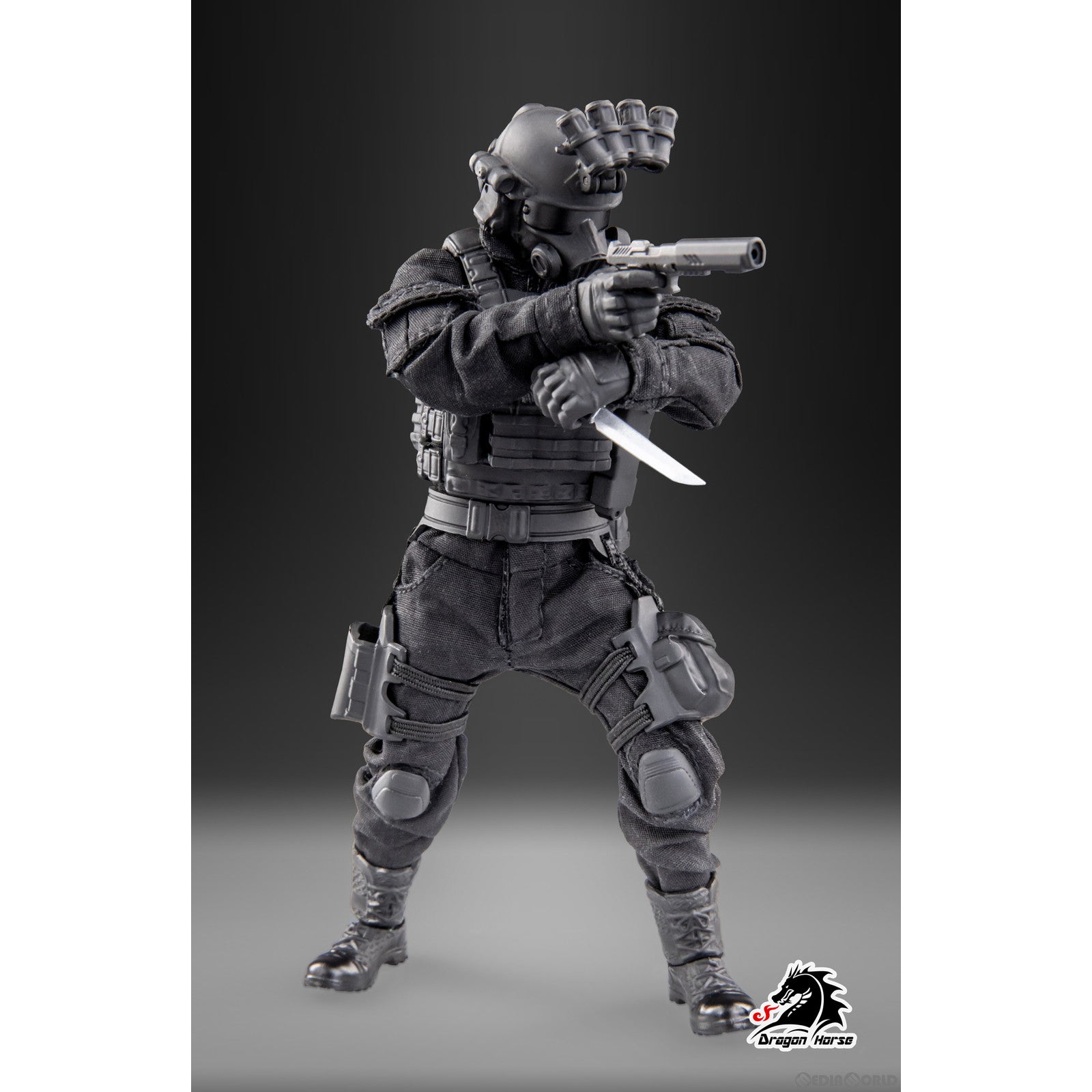【新品即納】[FIG] SCP財団シリーズ 機動部隊Alpha-1 レッド・ライト・ハンド 1/12 完成品 可動フィギュア(DH-S001) Dragon Horse(ドラゴンホース) (20230223)