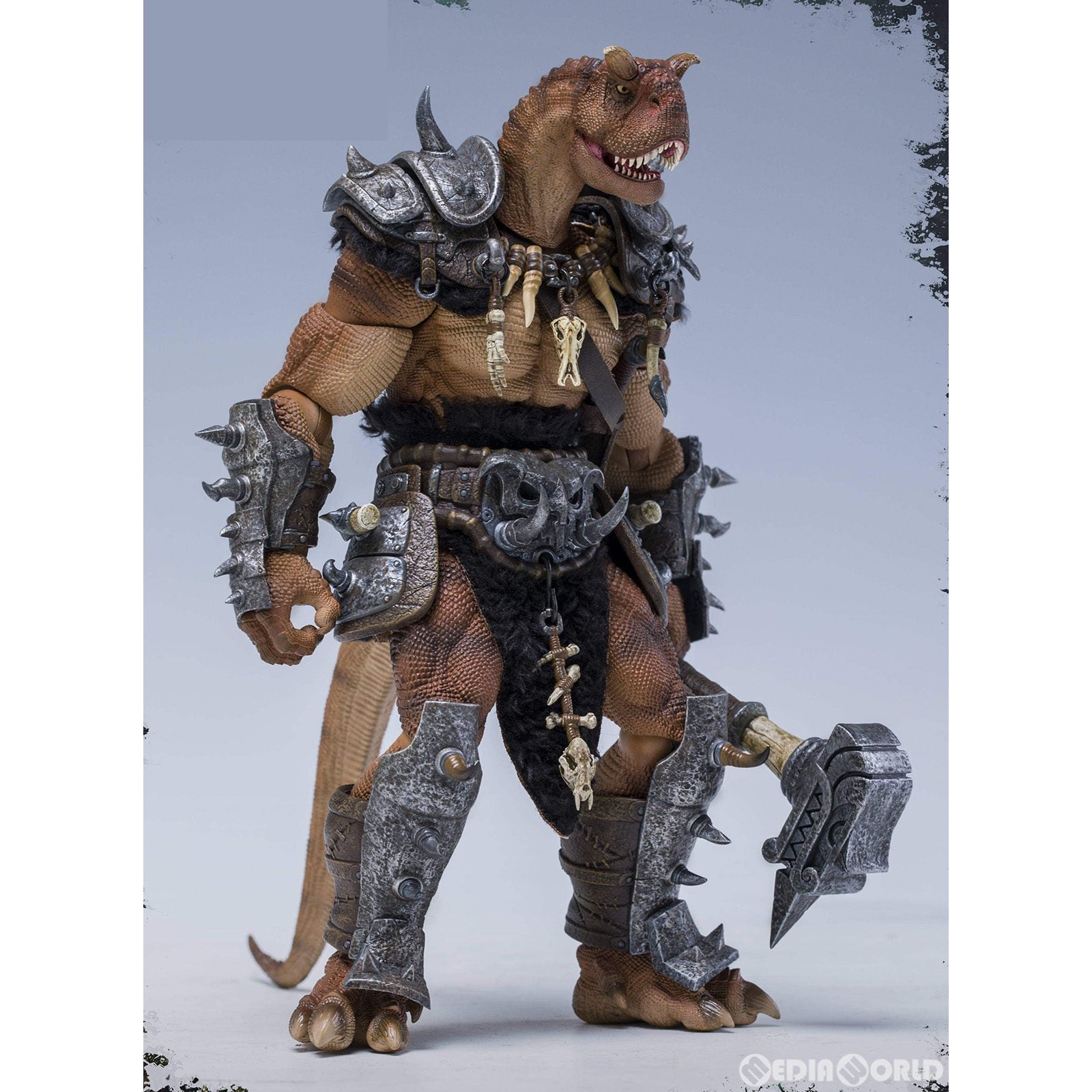 【新品即納】[FIG] ダイナソー・バトルフィールド 古参兵(オレンジ) 1/12 完成品 可動フィギュア(AXY001A) AXYTOYS(20230121)