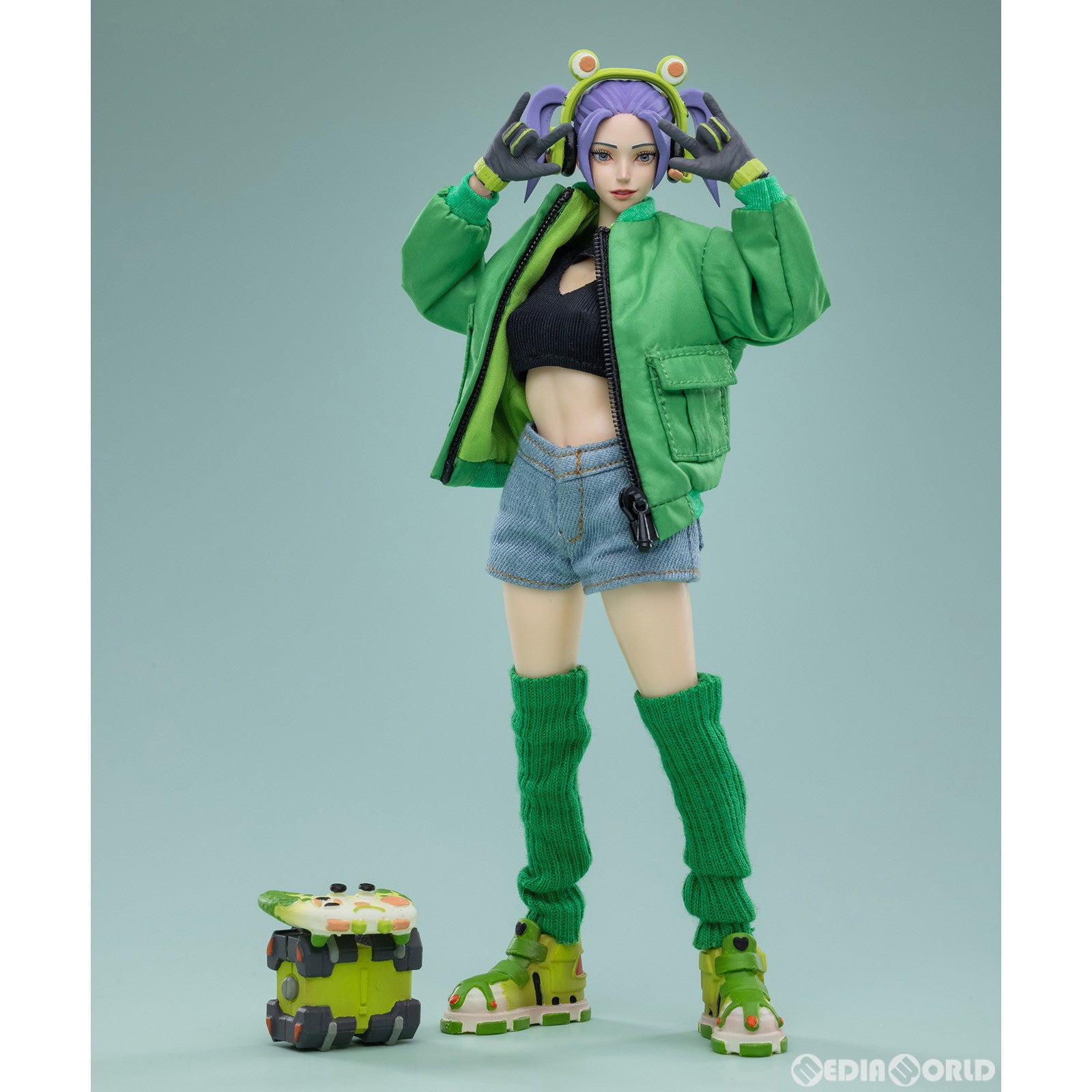 【新品即納】[FIG] 九級社 カオスフロンティア ハッカー CANDY FROG 1/12 アクションフィギュア JOYTOY(ジョイトイ) (20230318)
