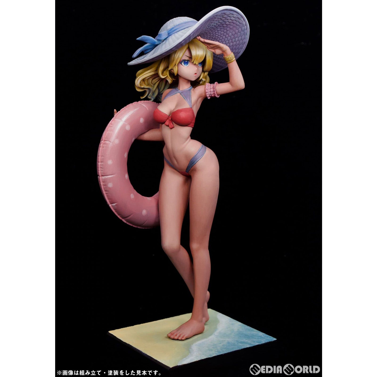 【新品即納】[FIG] 水着ギャル子 1/8 レジンキャストキット フィギュア 左手工房(20221110)