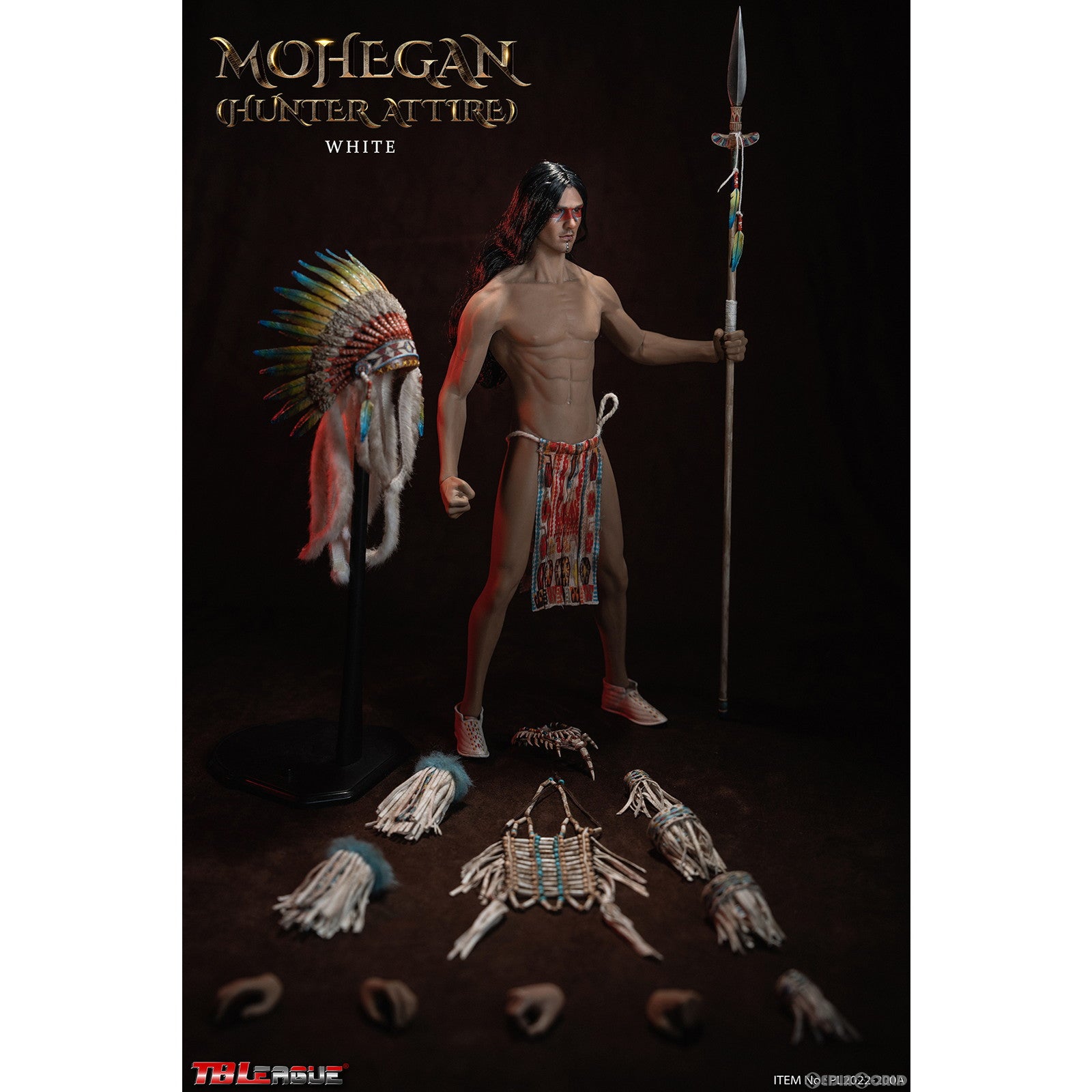 【新品即納】[FIG] モヒガン ハンター アタイア ホワイト 1/6 アクションフィギュア(PL2022-200A) TBリーグ(20230325)
