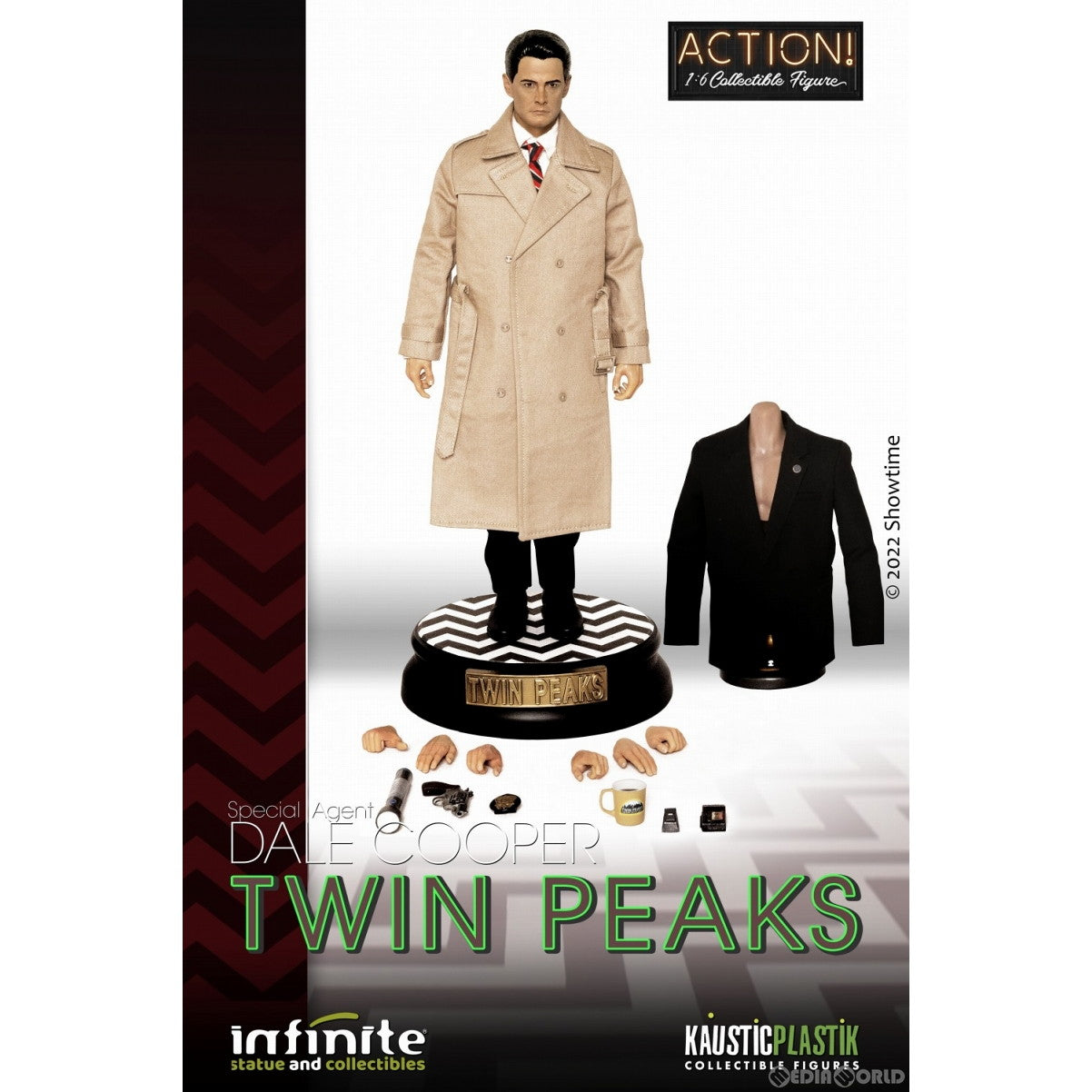 【新品即納】[FIG] デイル・バーソロミュー・クーパー ツインピークス 1/6 アクションフィギュア インフィニティスタチュー(20230331)