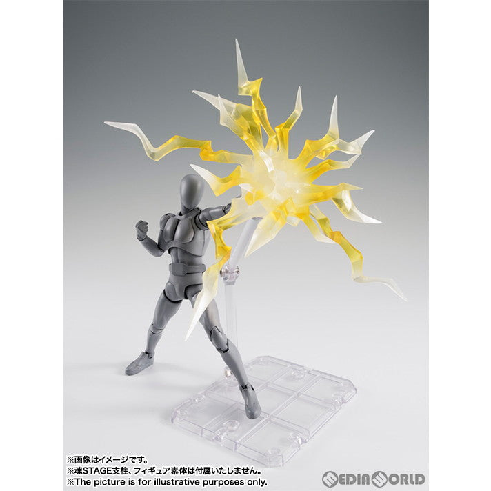【新品即納】[FIG] (再販) 魂EFFECT(エフェクト) THUNDER Yellow Ver.(サンダー イエローバージョン) フィギュア用アクセサリ バンダイスピリッツ(20221031)