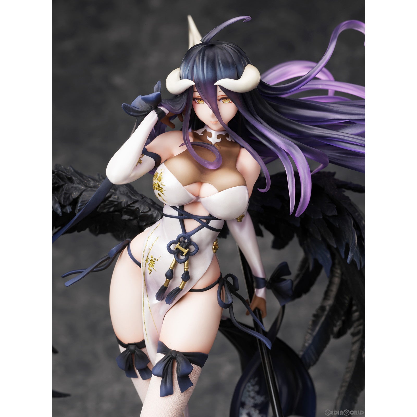 新品即納】[FIG]アルベド チャイナドレスver. オーバーロード 1/7 完成品 フィギュア(AMU-FNX872) フリュー