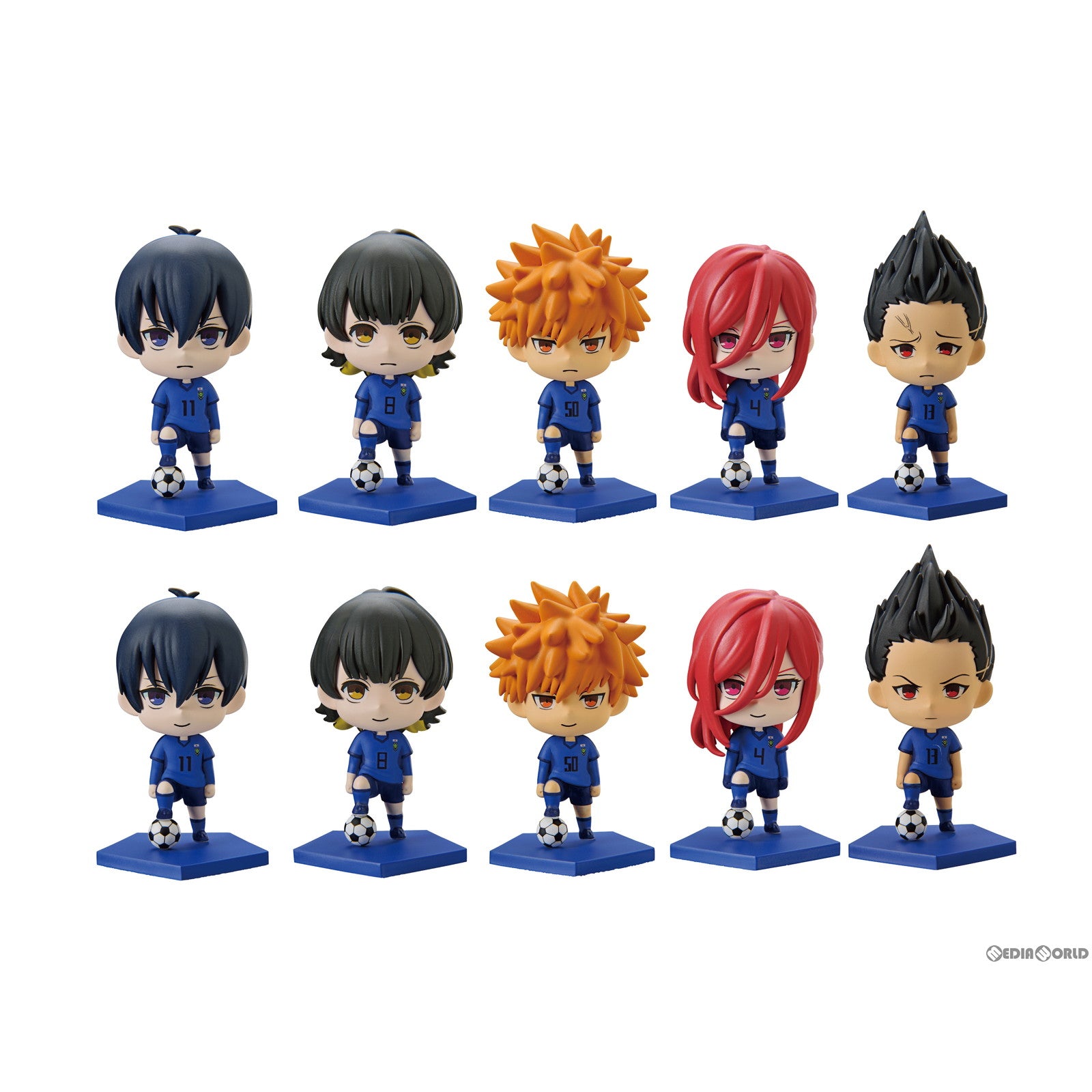 【新品即納】[BOX][FIG] ブルーロック トレーディングミニフィギュア vol.1(10個) ファニーナイツ(アオシマ) (20230208)