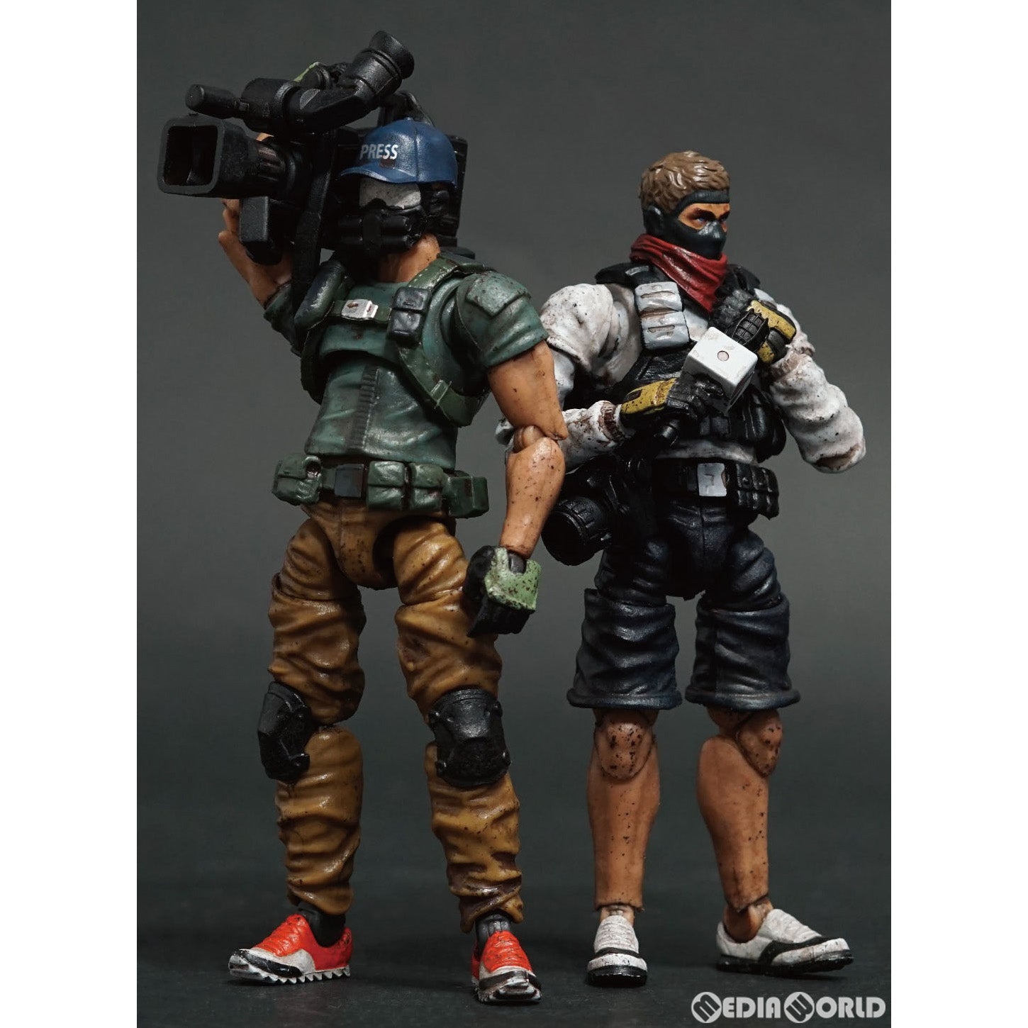 【新品即納】[FIG] FAV-A28 従軍記者セット アシッドレイン 1/18 完成品 可動フィギュア TOYS ALLIANCE(トイアライアンス) (20230129)