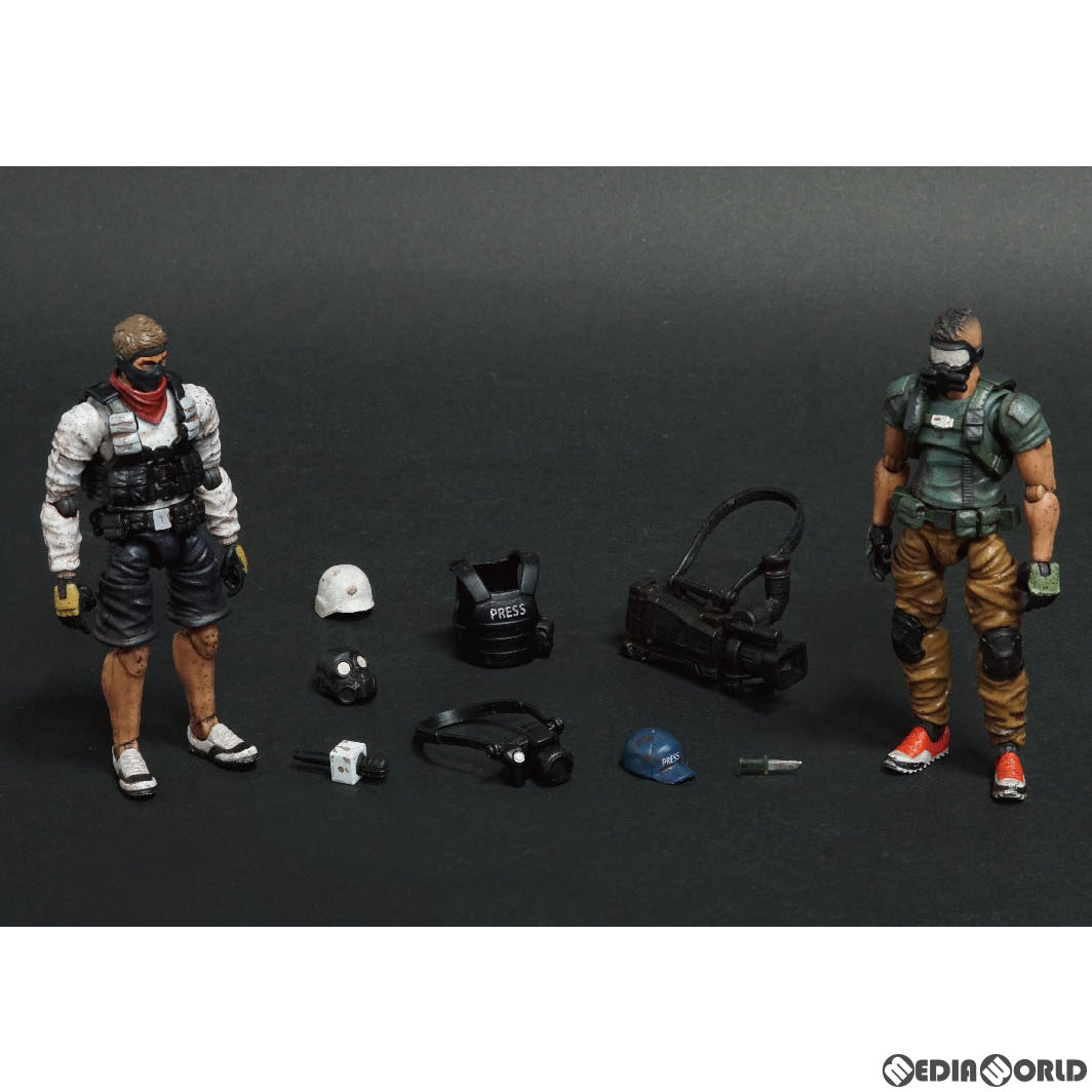 【新品即納】[FIG] FAV-A28 従軍記者セット アシッドレイン 1/18 完成品 可動フィギュア TOYS ALLIANCE(トイアライアンス) (20230129)