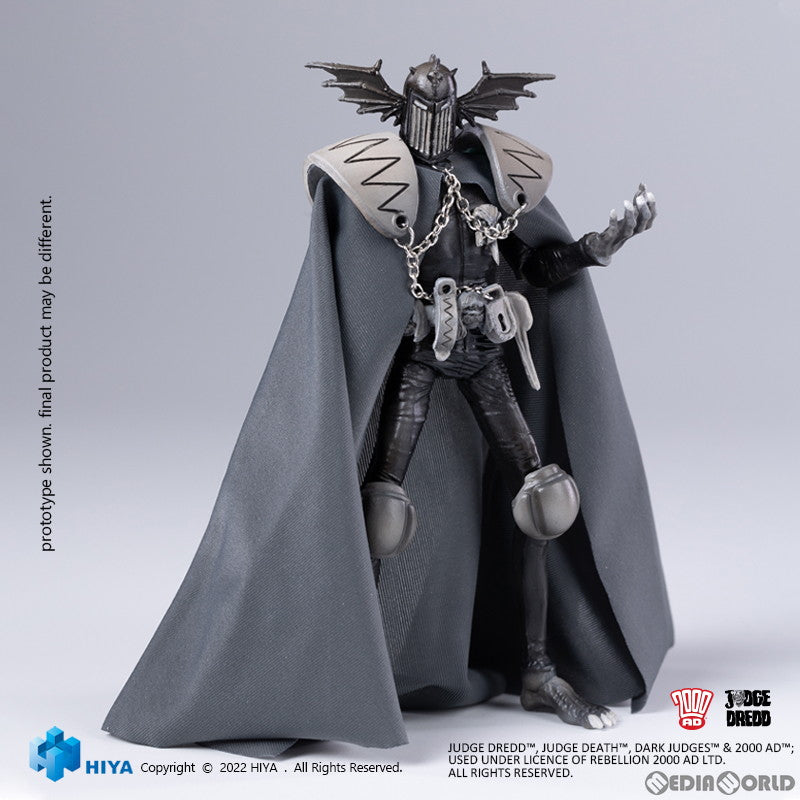 【新品即納】[FIG] エクスクイジット ミニ ジャッジフィアー ブラック&ホワイト ジャッジドレッド 1/18 アクションフィギュア(EMJ0204) ハイヤトイズ(20230531)