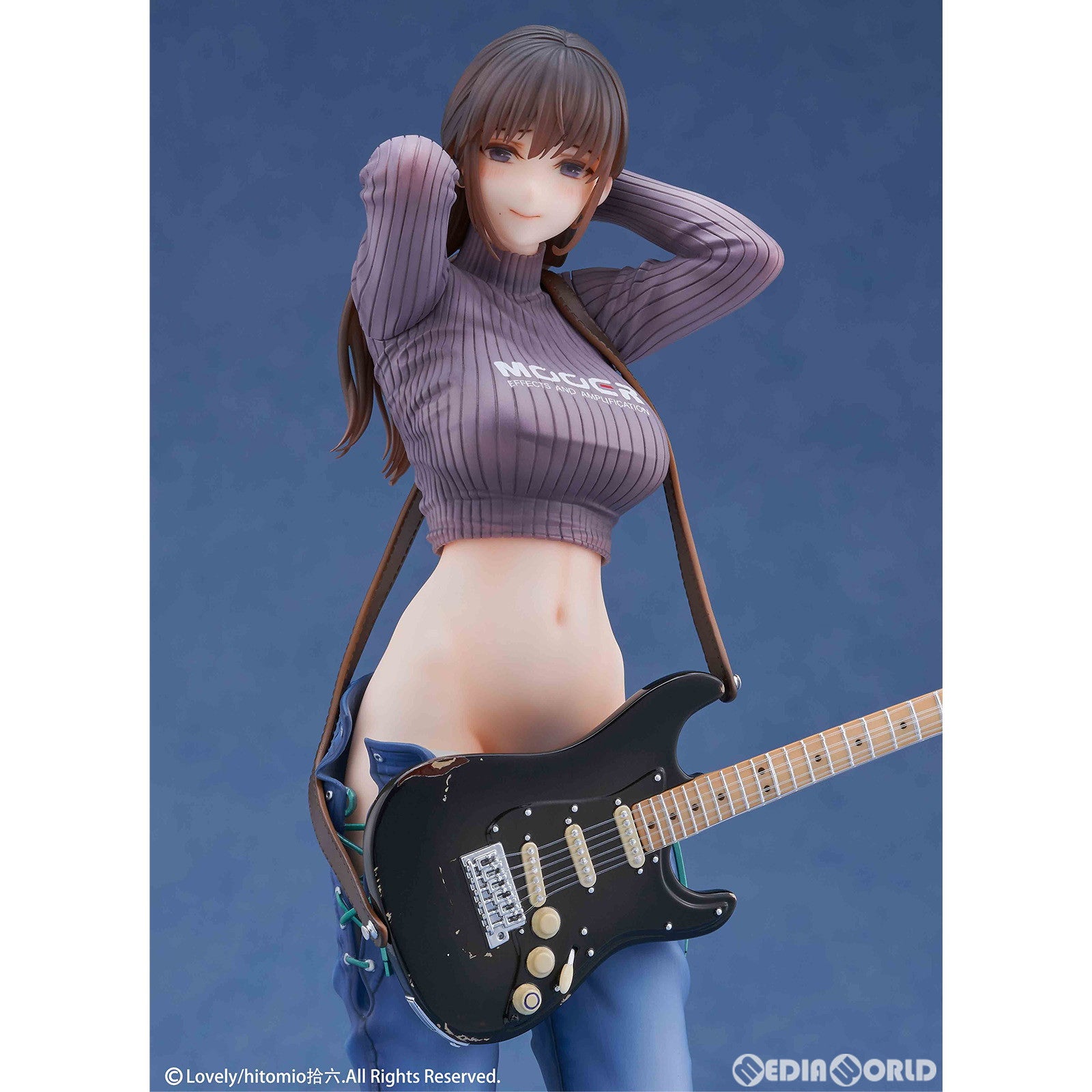 【新品即納】[FIG] ギターの妹 Illustrated by hitomio拾六 豪華版 1/7 完成品 フィギュア Lovely(ラブリー) (20230601)