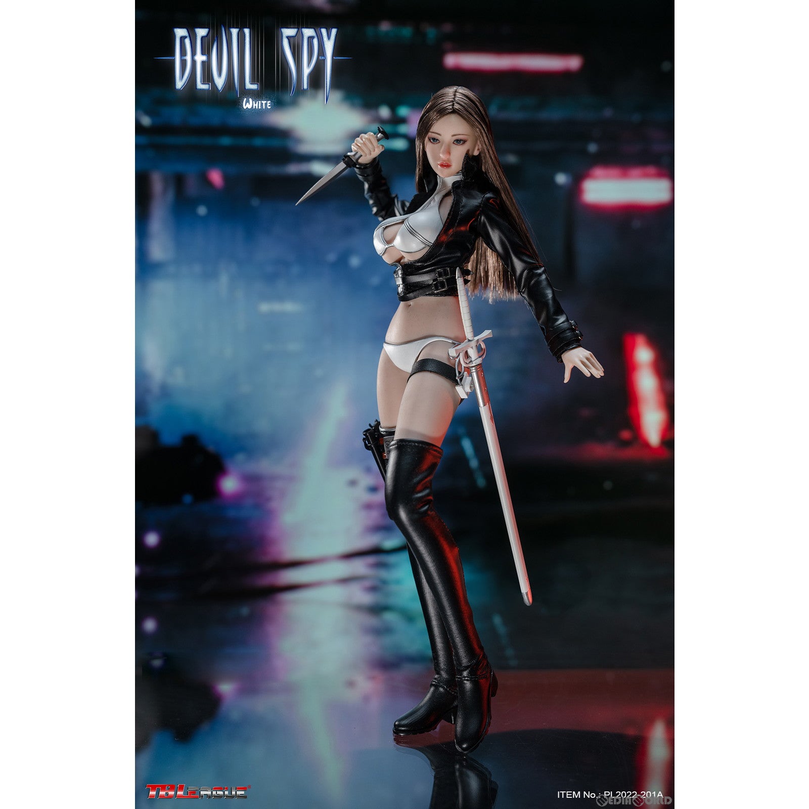 【新品即納】[FIG] デビル スパイ ホワイト 1/6 アクションフィギュア(PL2022-201A) TBリーグ(20230325)