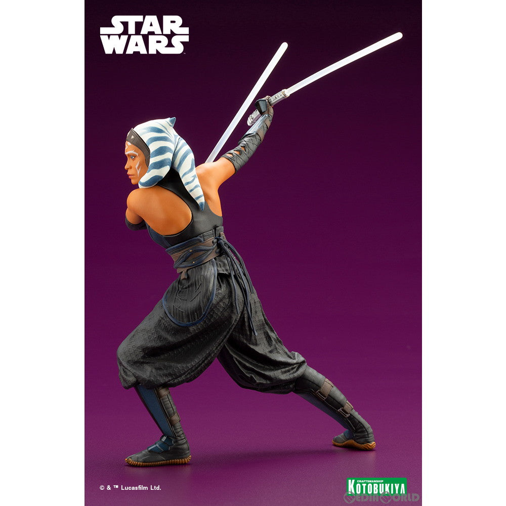 【新品即納】[FIG]ARTFX+ アソーカ・タノ STAR WARS(スター・ウォーズ) 1/10 簡易組立キット フィギュア(SW195) コトブキヤ(20230625)