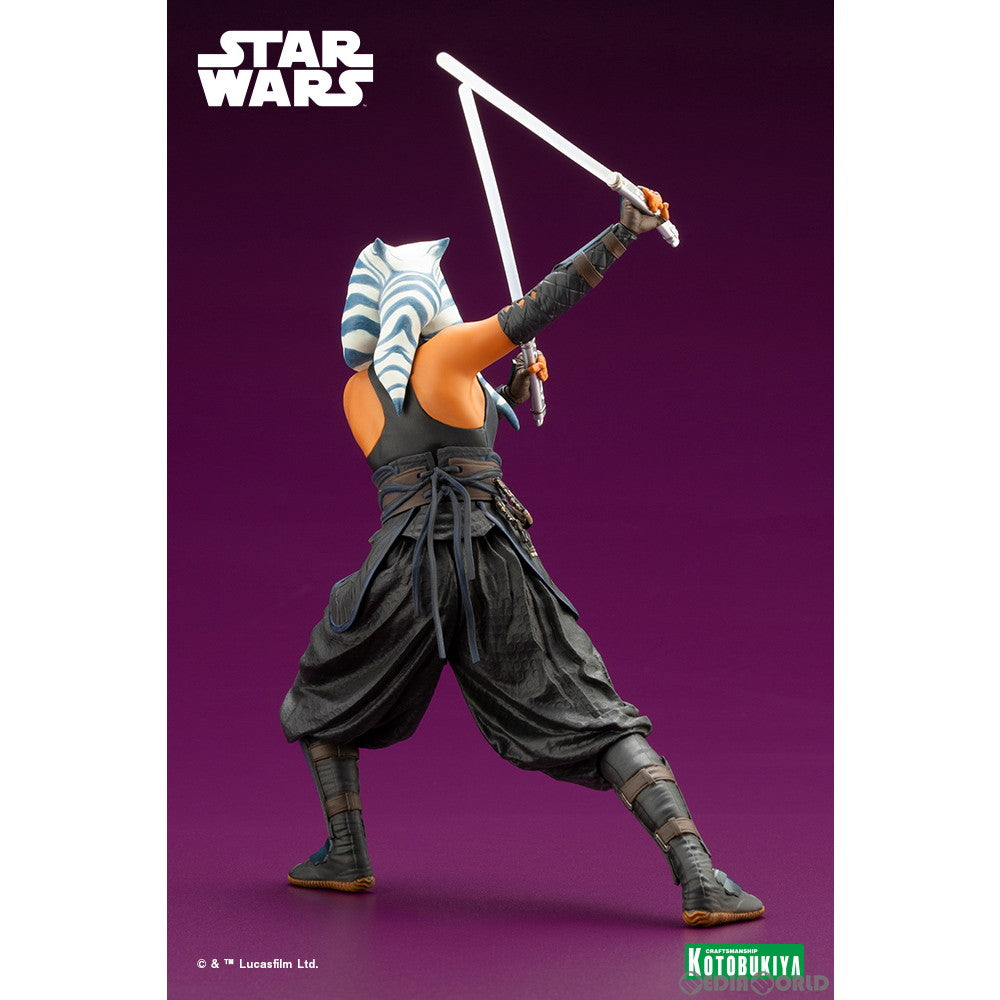 【新品即納】[FIG]ARTFX+ アソーカ・タノ STAR WARS(スター・ウォーズ) 1/10 簡易組立キット フィギュア(SW195) コトブキヤ(20230625)