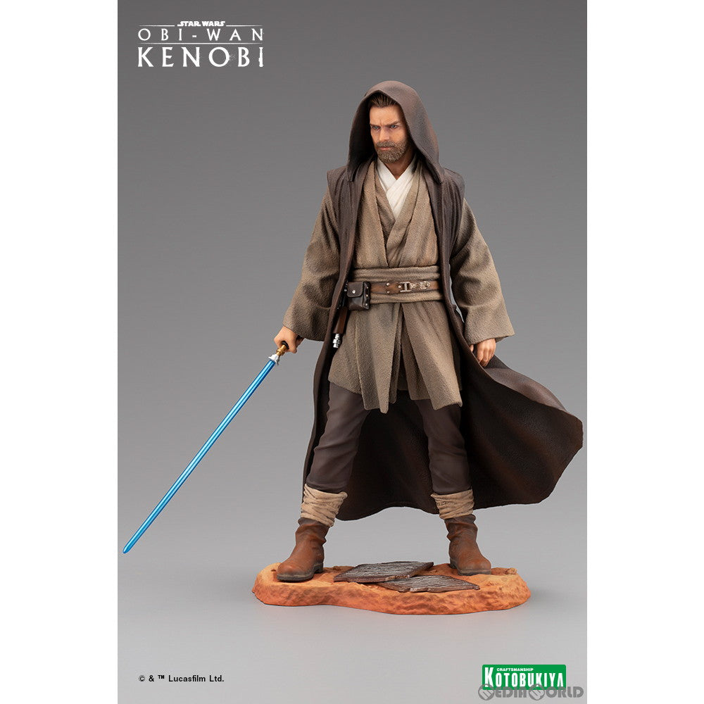 【新品即納】[FIG]ARTFX オビ=ワン・ケノービ STAR WARS(スター・ウォーズ) 1/7 簡易組立キット フィギュア(SW201) コトブキヤ(20230628)