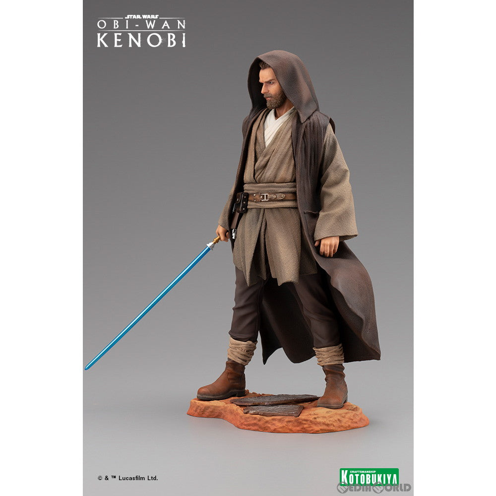 【新品即納】[FIG]ARTFX オビ=ワン・ケノービ STAR WARS(スター・ウォーズ) 1/7 簡易組立キット フィギュア(SW201) コトブキヤ(20230628)