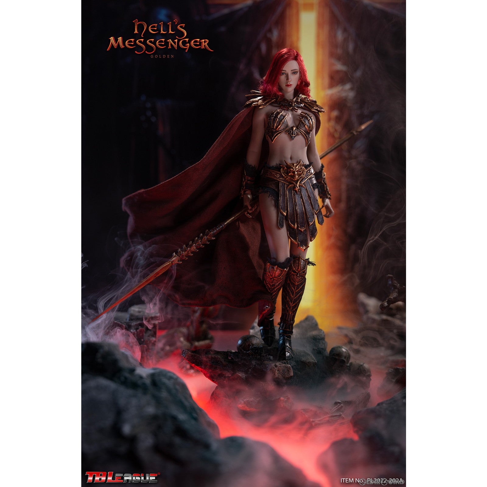 【新品即納】[FIG] ヘルズ メッセンジャー ゴールデン 1/6 アクションフィギュア(PL2022-202A) TBリーグ(20230531)