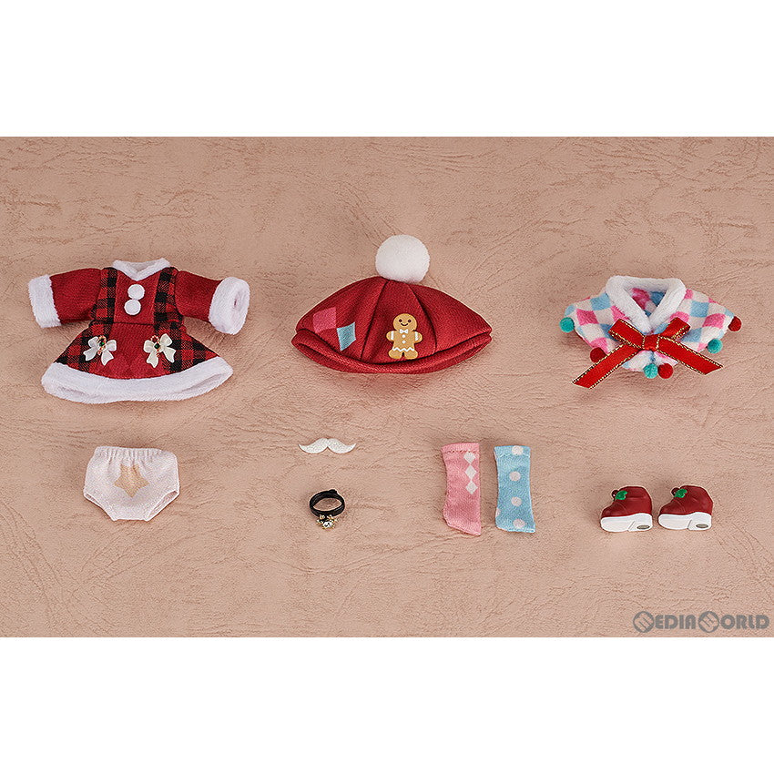【新品即納】[FIG] ねんどろいどどーる おようふくセット 2022クリスマス:Girl フィギュア用アクセサリ グッドスマイルアーツ上海(20221217)