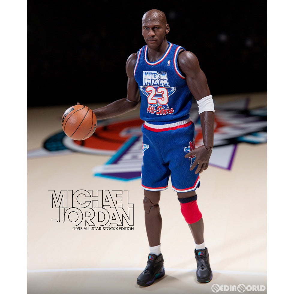 【新品即納】[FIG] リアルマスターピース NBAコレクション マイケル・ジョーダン 1/6 コレクティブル フィギュア 1993 オールスター ver 完成品 可動フィギュア エンターベイ(20230121)