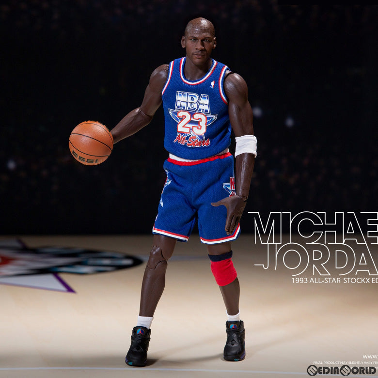 【新品即納】[FIG] リアルマスターピース NBAコレクション マイケル・ジョーダン 1/6 コレクティブル フィギュア 1993 オールスター ver 完成品 可動フィギュア エンターベイ(20230121)