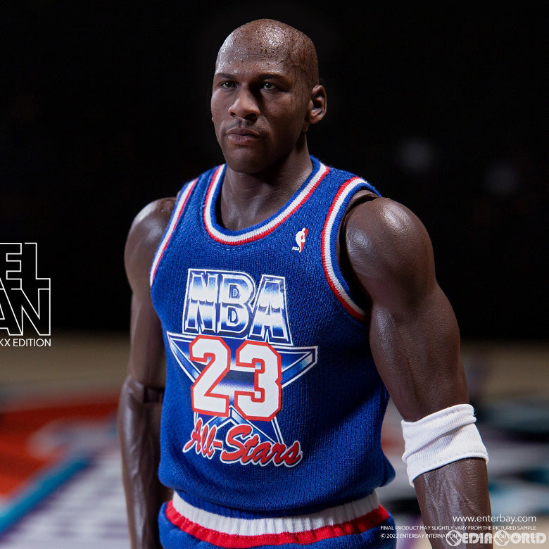 【新品即納】[FIG] リアルマスターピース NBAコレクション マイケル・ジョーダン 1/6 コレクティブル フィギュア 1993 オールスター ver 完成品 可動フィギュア エンターベイ(20230121)