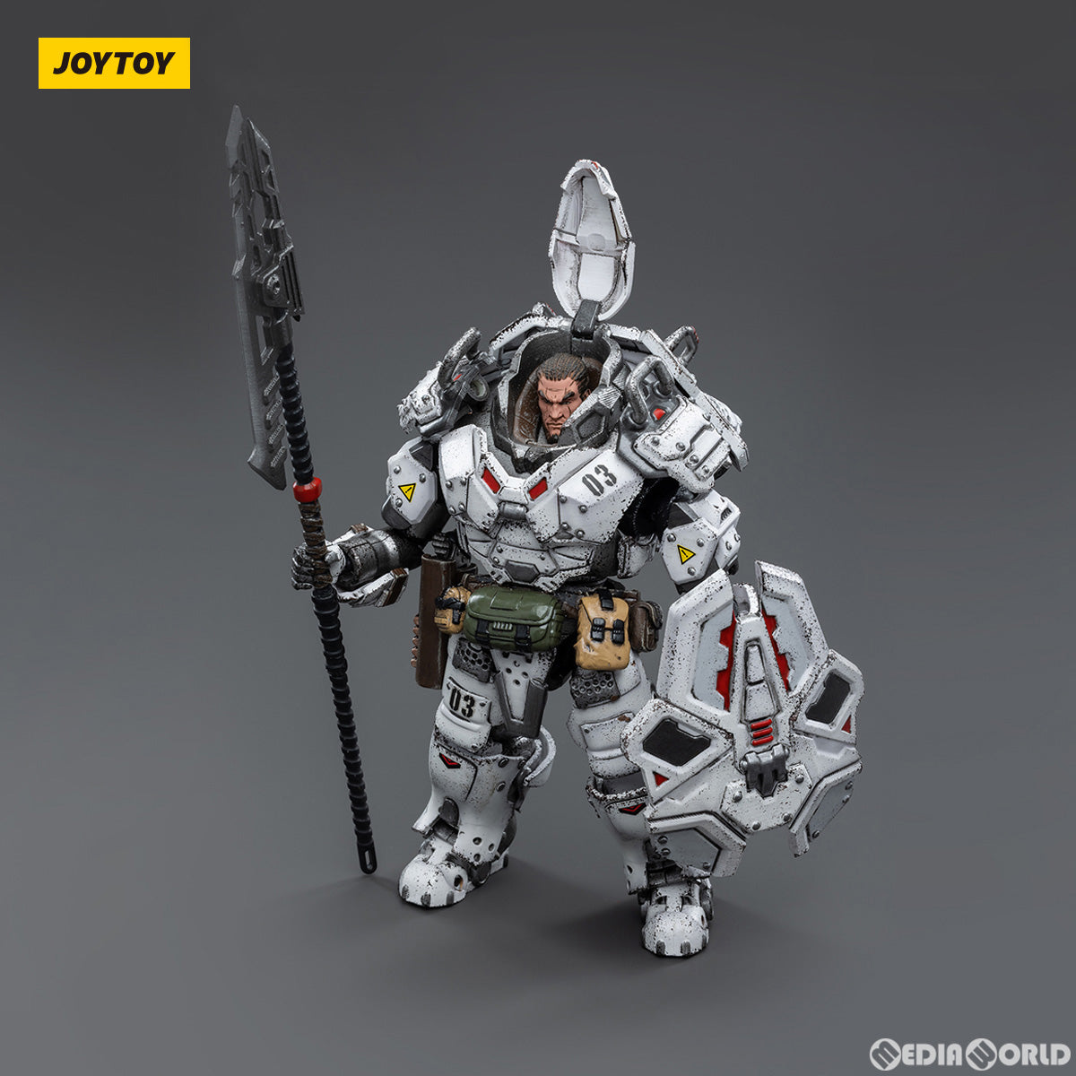 【新品即納】[FIG] 悽愴たる遠征軍 白鉄騎兵隊第九連隊 重火力使い 戦星辰-バトル フォー ザ スターズ- 1/18 アクションフィギュア JOYTOY(ジョイトイ) (20230325)