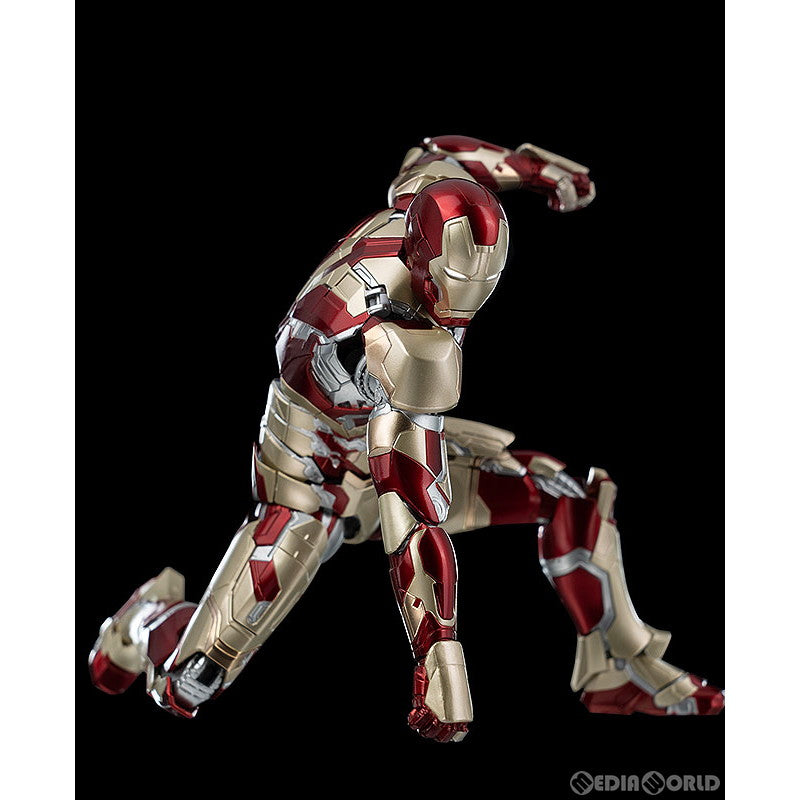 【新品即納】[FIG] DLX Iron Man Mark 42(DLX アイアンマン・マーク42) Marvel Studios: The Infinity Saga(マーベル・スタジオ: インフィニティ・サーガ) 1/12 完成品 可動フィギュア threezero(スリーゼロ) (20230326)