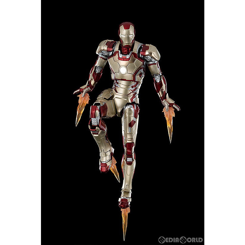 【新品即納】[FIG] DLX Iron Man Mark 42(DLX アイアンマン・マーク42) Marvel Studios: The Infinity Saga(マーベル・スタジオ: インフィニティ・サーガ) 1/12 完成品 可動フィギュア threezero(スリーゼロ) (20230326)