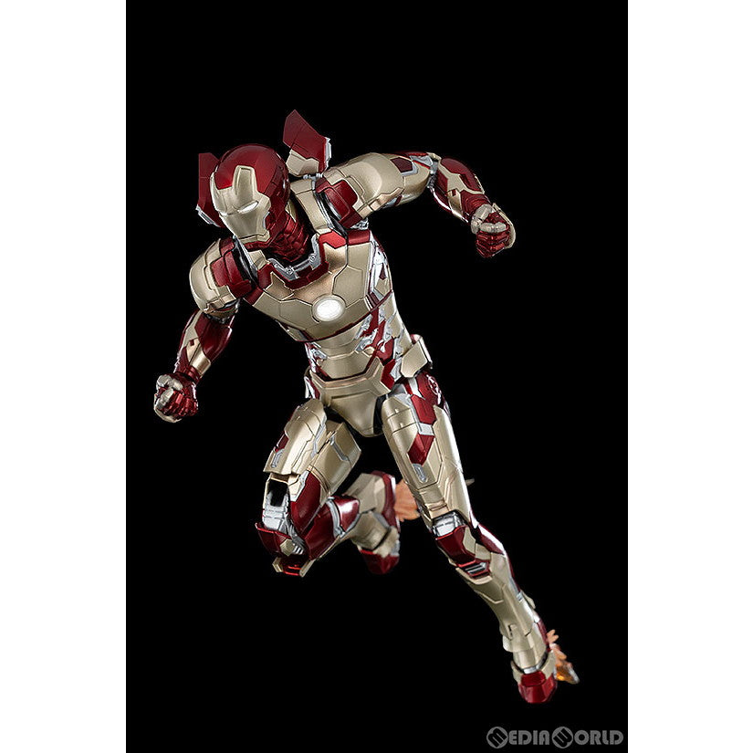 【新品即納】[FIG] DLX Iron Man Mark 42(DLX アイアンマン・マーク42) Marvel Studios: The Infinity Saga(マーベル・スタジオ: インフィニティ・サーガ) 1/12 完成品 可動フィギュア threezero(スリーゼロ) (20230326)