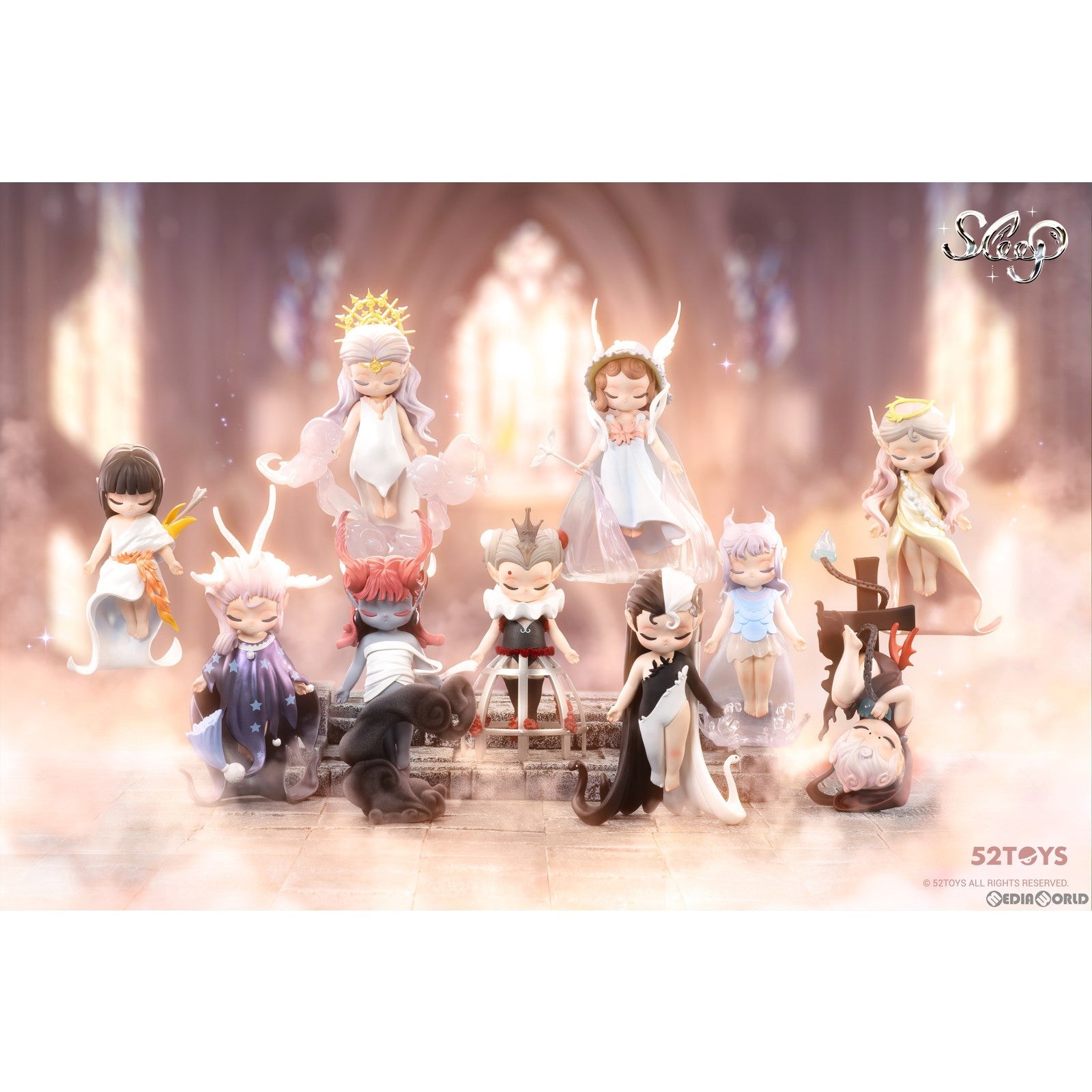 【新品即納】[BOX][FIG] BLINDBOX SLEEP フェアリーランド エルフ シリーズ トレーディングフィギュア(8個) 52Toys(20230531)
