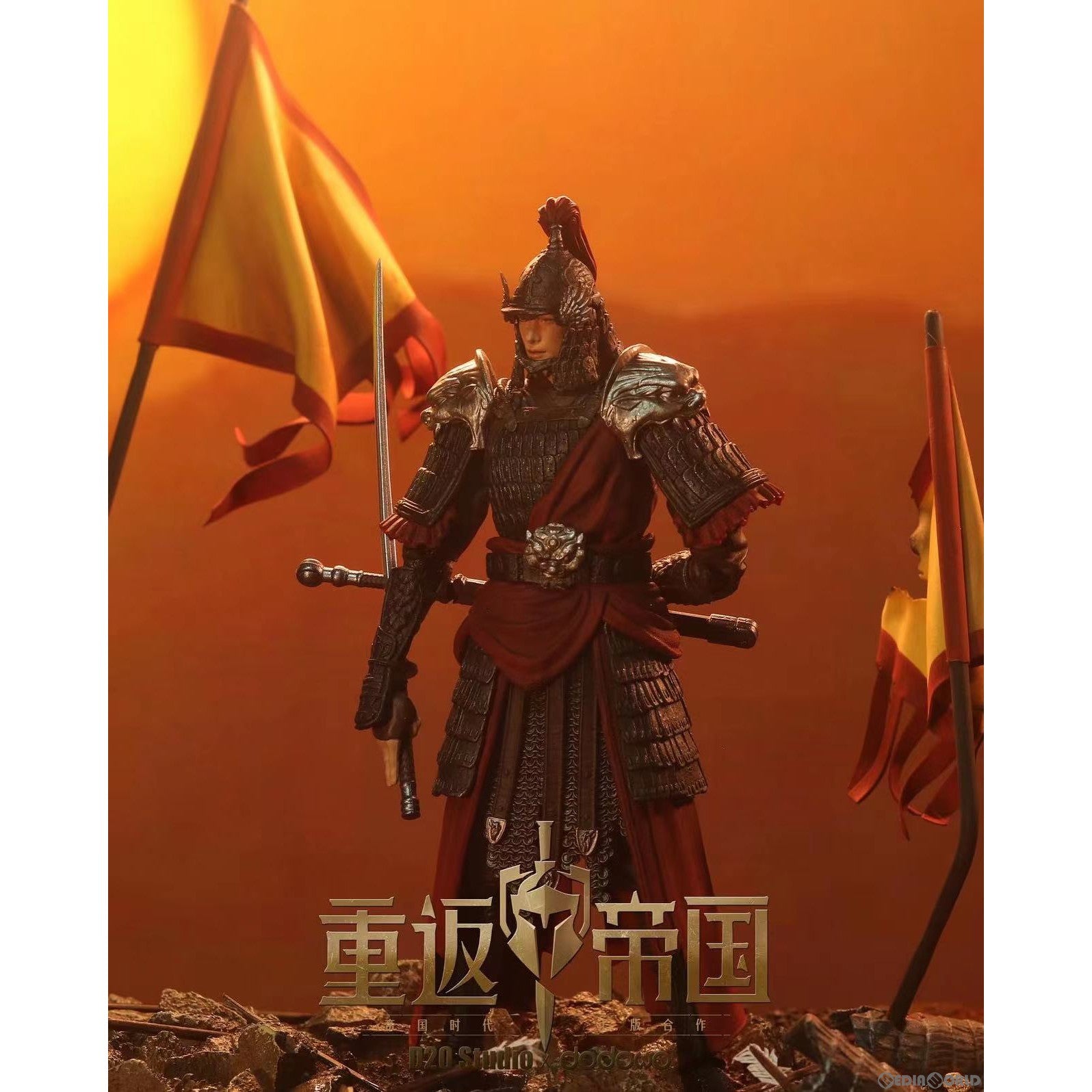 【新品即納】[FIG]DAWN OF KINGDOMS 中華剣士(銀) 1/12 完成品 可動フィギュア DODOWO(20230511)