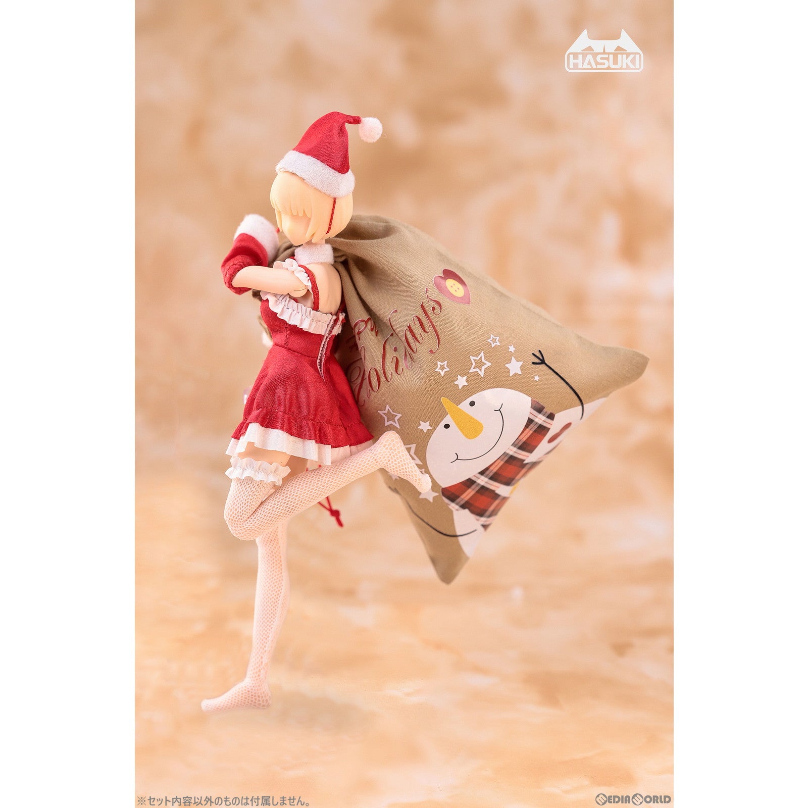 【新品即納】[FIG] CS003 1/12スケール可動フィギュア用 サンタ衣装セット フィギュア用アクセサリ HASUKI(ハスキ) (20230531)