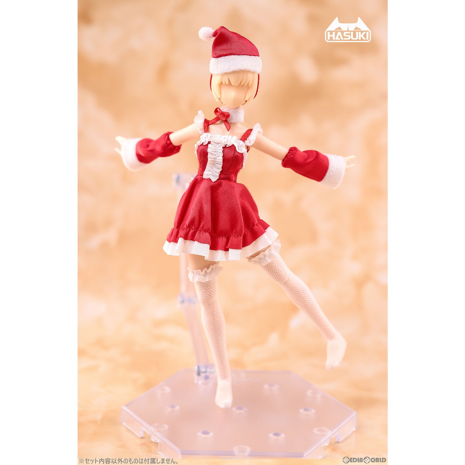 【新品即納】[FIG] CS003 1/12スケール可動フィギュア用 サンタ衣装セット フィギュア用アクセサリ HASUKI(ハスキ) (20230531)