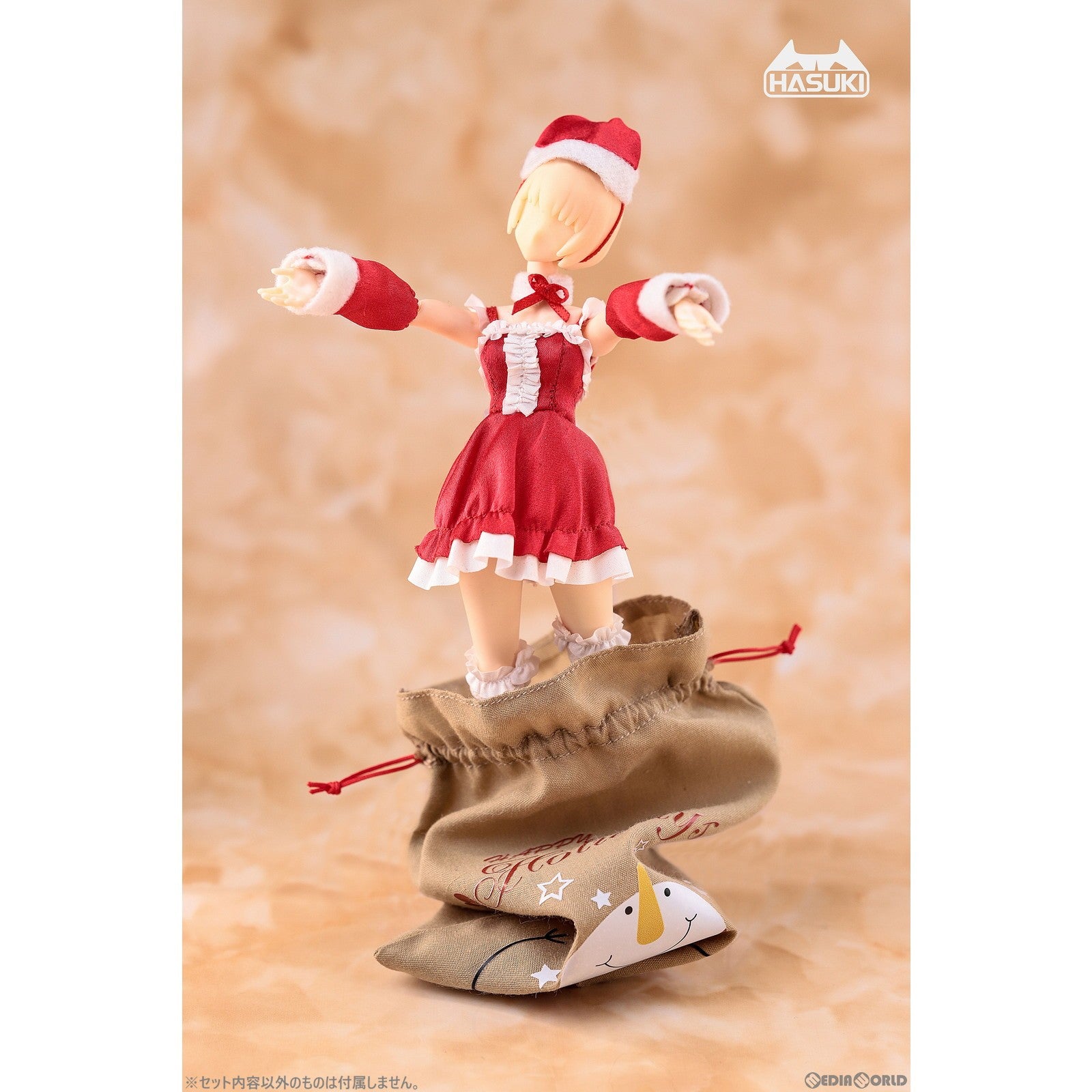 【新品即納】[FIG] CS003 1/12スケール可動フィギュア用 サンタ衣装セット フィギュア用アクセサリ HASUKI(ハスキ) (20230531)