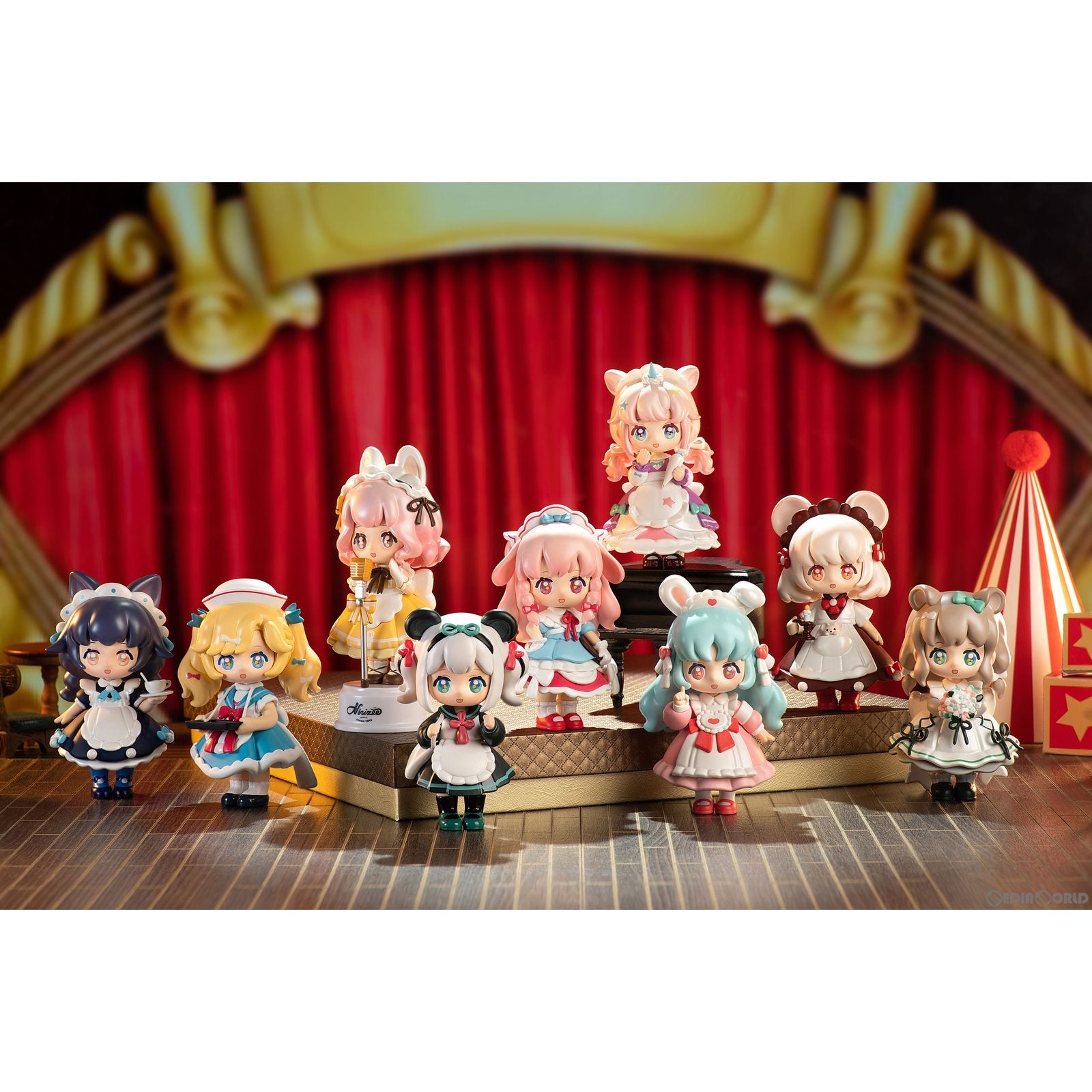【新品即納】[BOX][FIG] NINIZEE グルメカンパニーシリーズ トレーディングフィギュア(8個) SIMONTOYS(シモントイズ) (20230531)