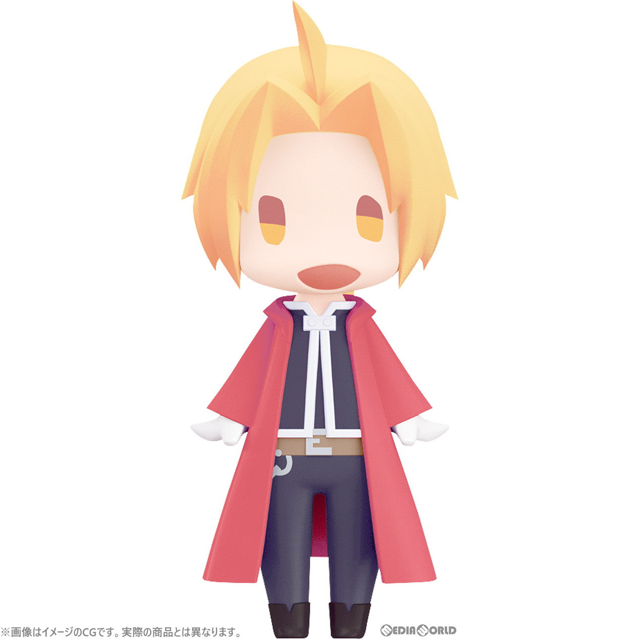 【新品即納】[FIG] HELLO! GOOD SMILE エドワード・エルリック 鋼の錬金術師 FULLMETAL ALCHEMIST 完成品 可動フィギュア グッドスマイルカンパニー(20230608)