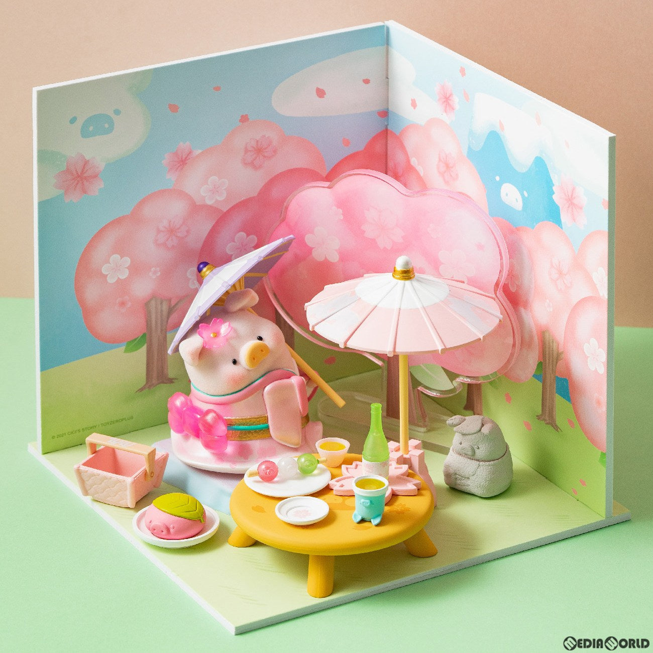 【新品即納】[FIG] TOYZEROPLUS×CICI'S STORY 子豚LULU お花見セット 完成品 フィギュア TOYZEROPLUS(トイゼロプラス) (20230331)
