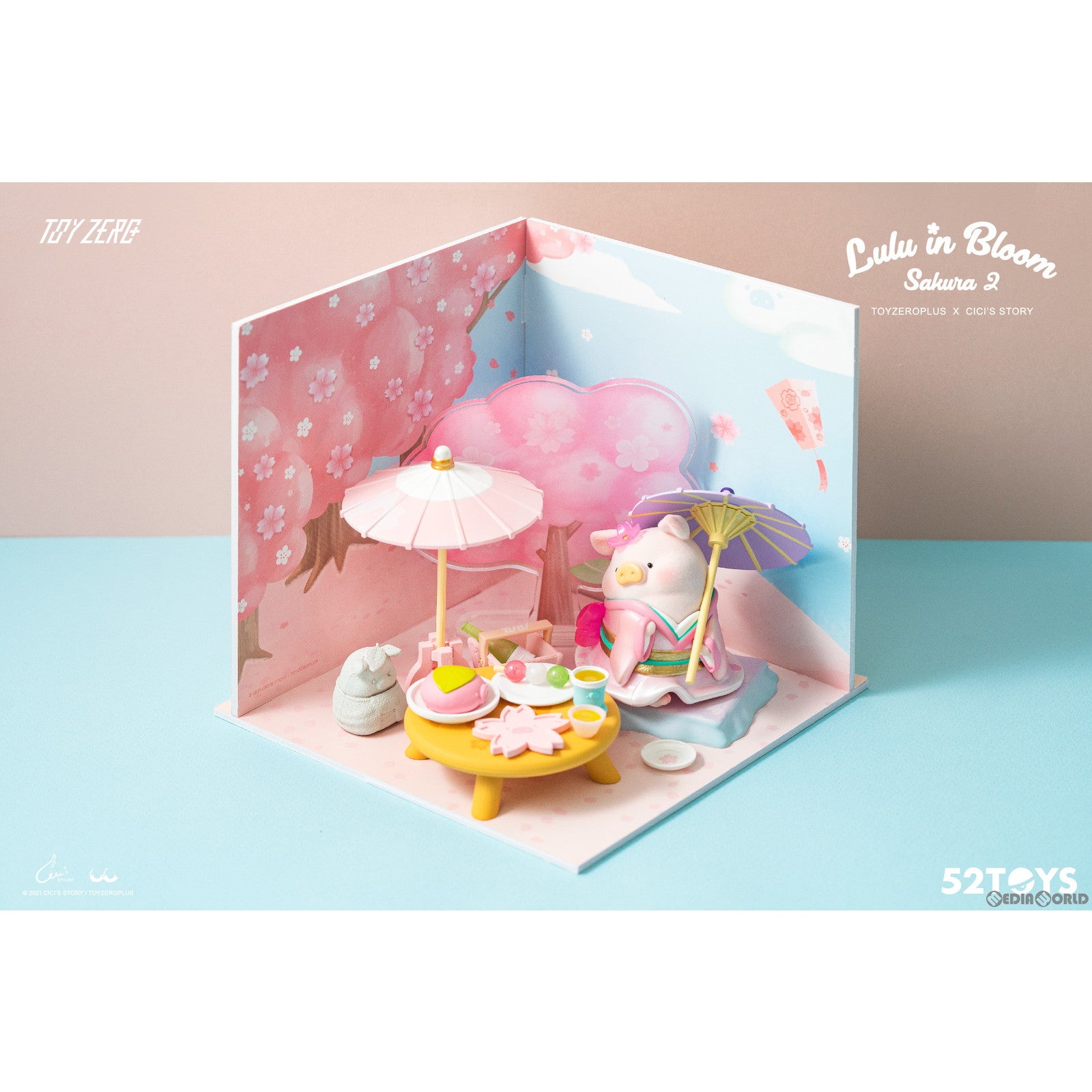 【新品即納】[FIG] TOYZEROPLUS×CICI'S STORY 子豚LULU お花見セット 完成品 フィギュア TOYZEROPLUS(トイゼロプラス) (20230331)