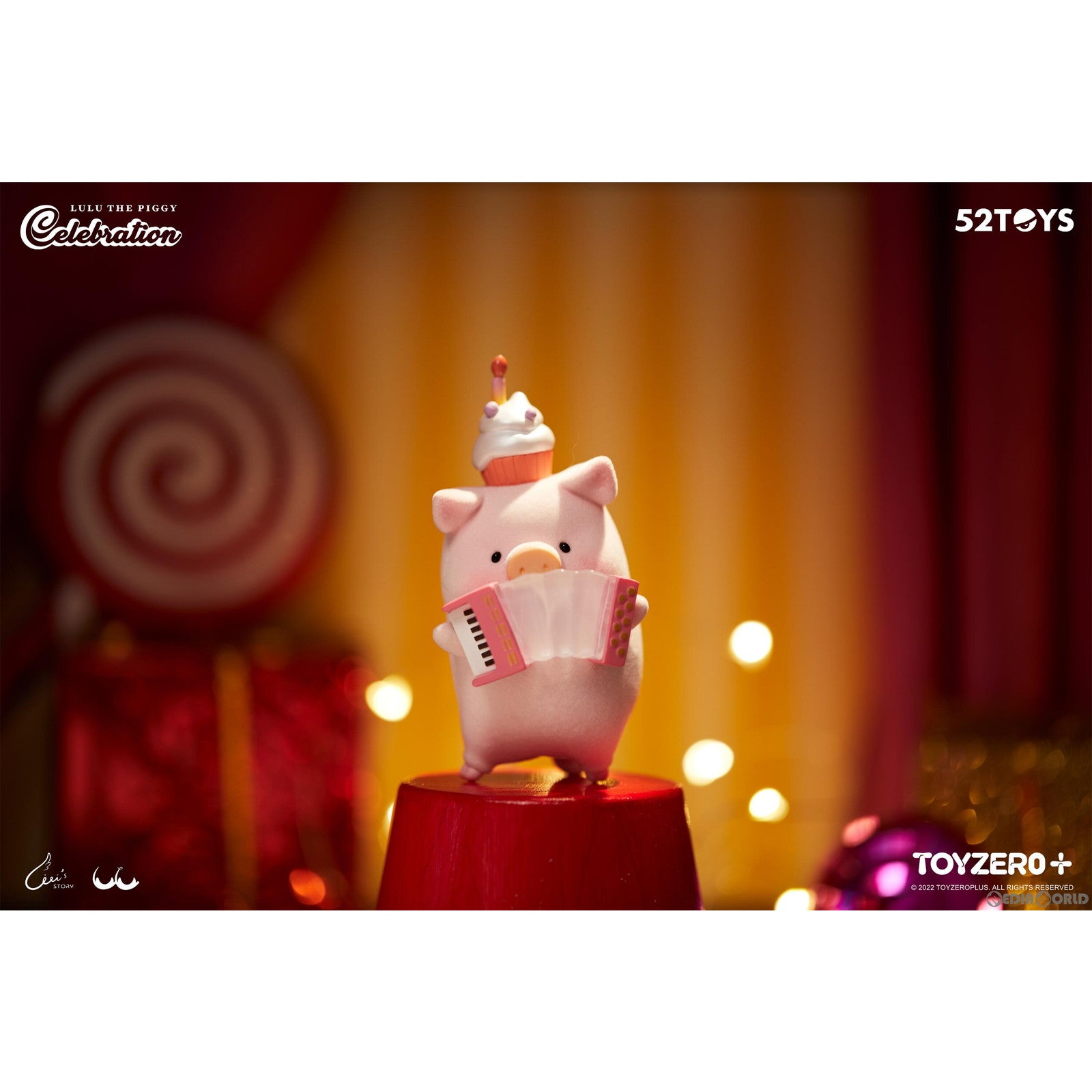 【新品即納】[BOX][FIG] TOYZEROPLUS×CICI'S STORY 子豚LULU セレブレイション シリーズ トレーディングフィギュア(8個) TOYZEROPLUS(トイゼロプラス) (20230330)
