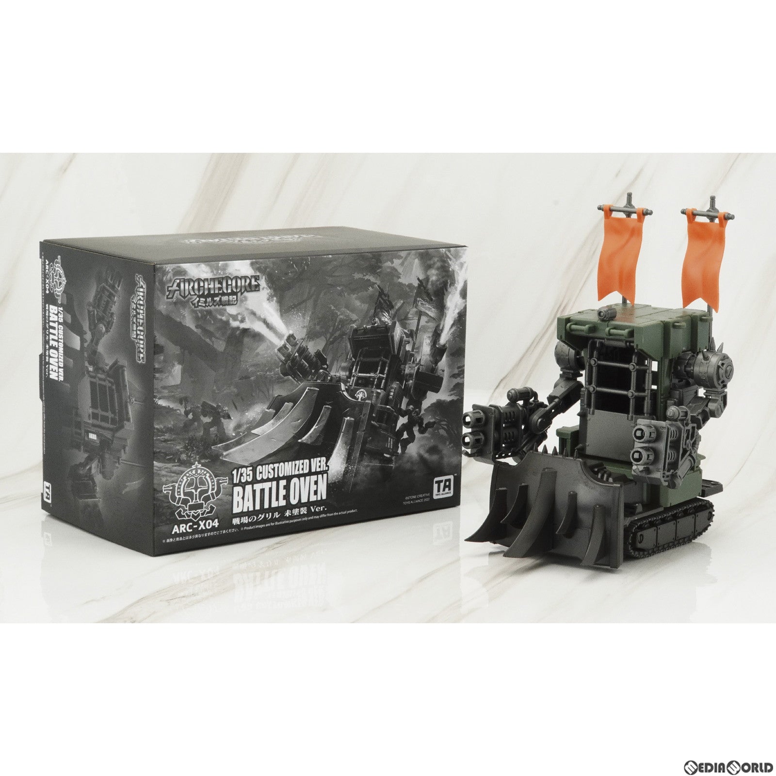 【新品即納】[FIG] ARCHECOREイミルズ戦記 OT-43 戦場のグリル 未塗裝Ver. 1/35 完成品 可動フィギュア TOYS ALLIANCE(トイアライアンス) (20230615)