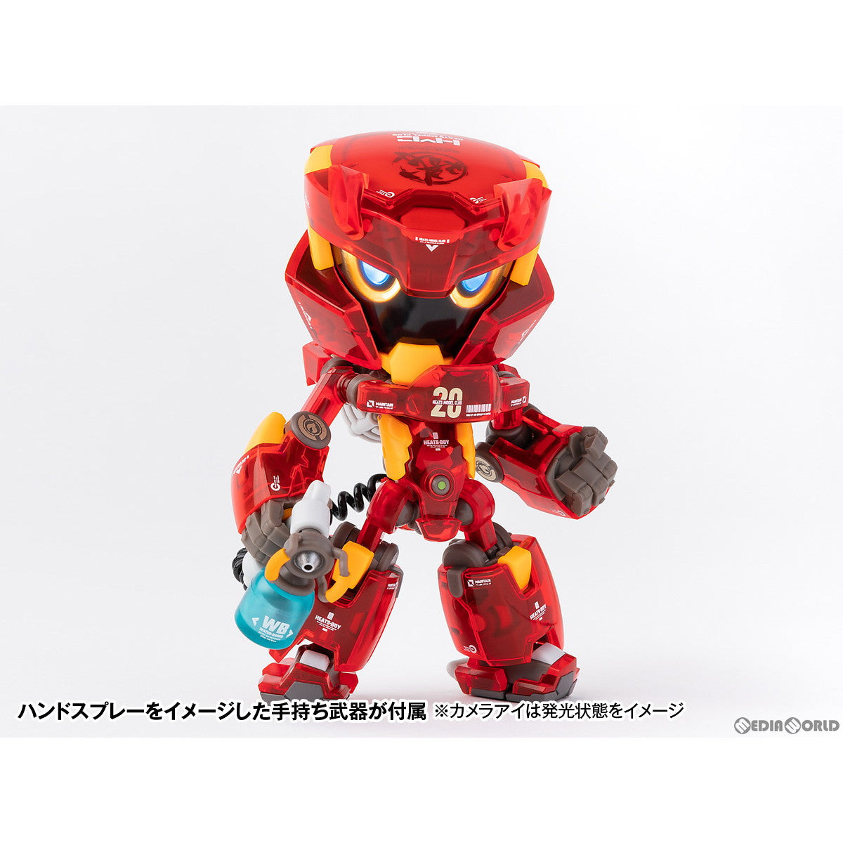 【新品即納】[FIG] HEATS BOY(ヒーツボーイ) 完成品 可動フィギュア(KM-091) 核誠治造(EARNESTCORE CRAFT/アニスコル) /ウェーブ(WAVE) (20230331)