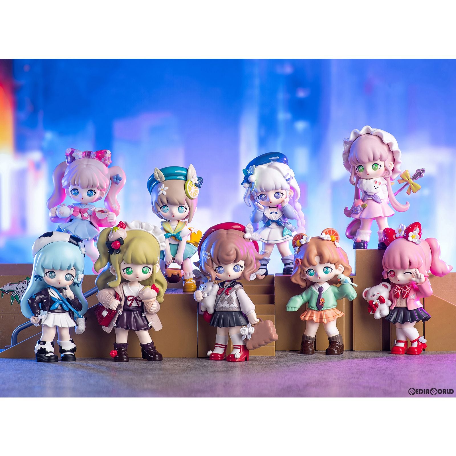 【新品即納】[BOX][FIG] TEENNAR 本日のコーデシリーズ トレーディングフィギュア(8個) SIMONTOYS(シモントイズ) (20230531)