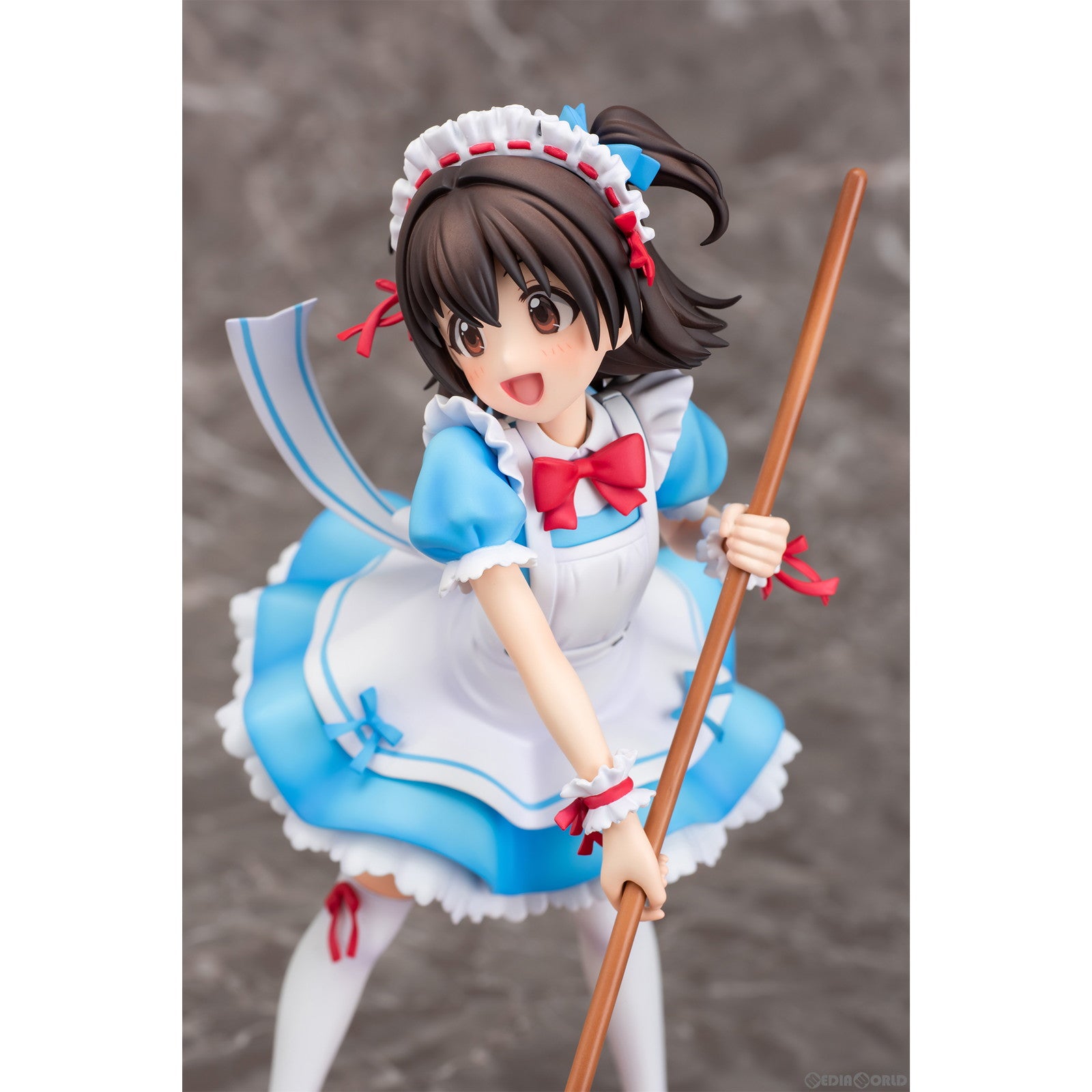 【新品即納】[FIG](再販)赤城みりあ[おりこうメイドさん] アイドルマスター シンデレラガールズ 1/7 完成品 フィギュア(PF249) PLUM(プラム)(20191227)